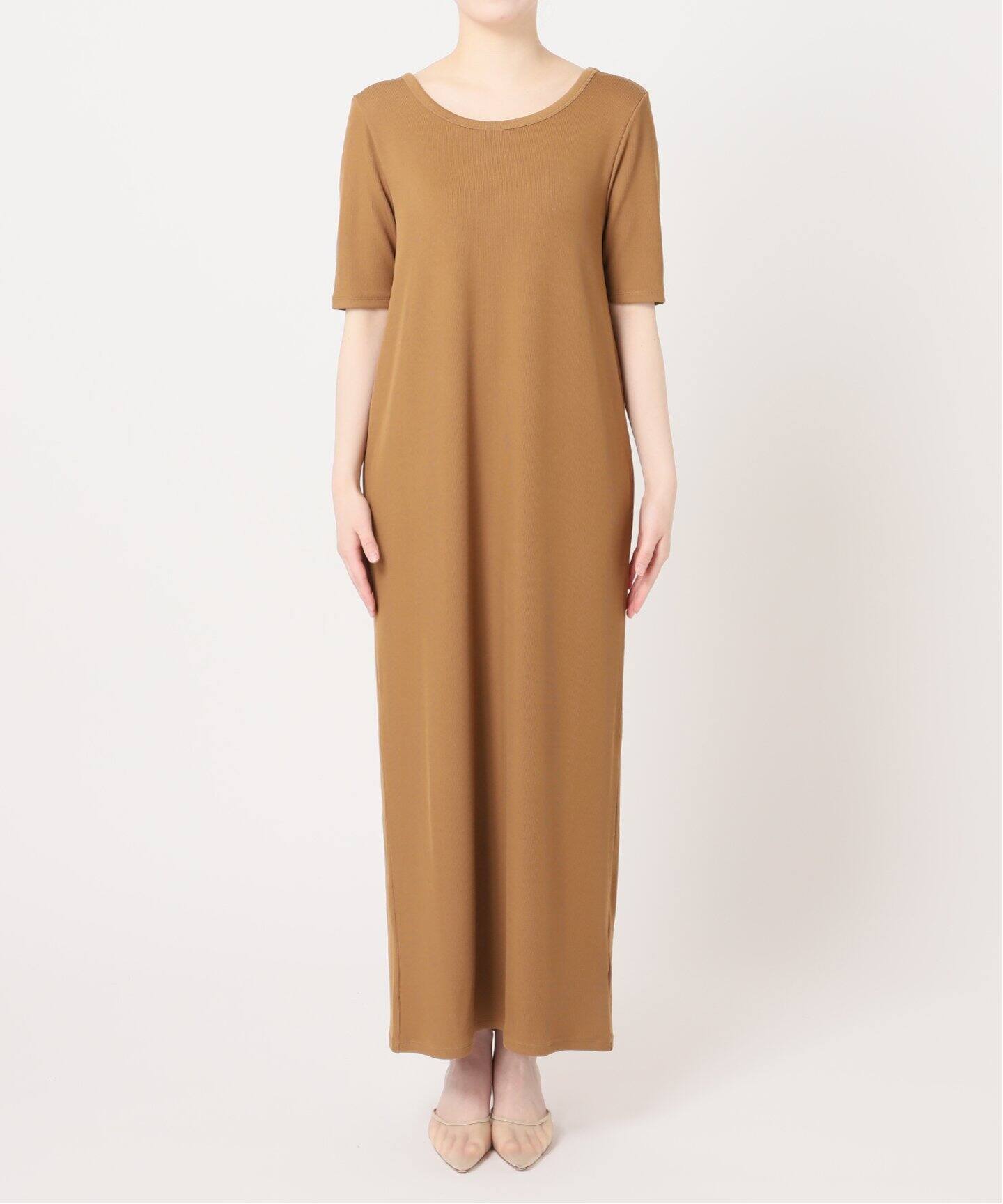 Rib ハーフスリーブ ワンピース（ワンピース）｜Plage（プラージュ）の  