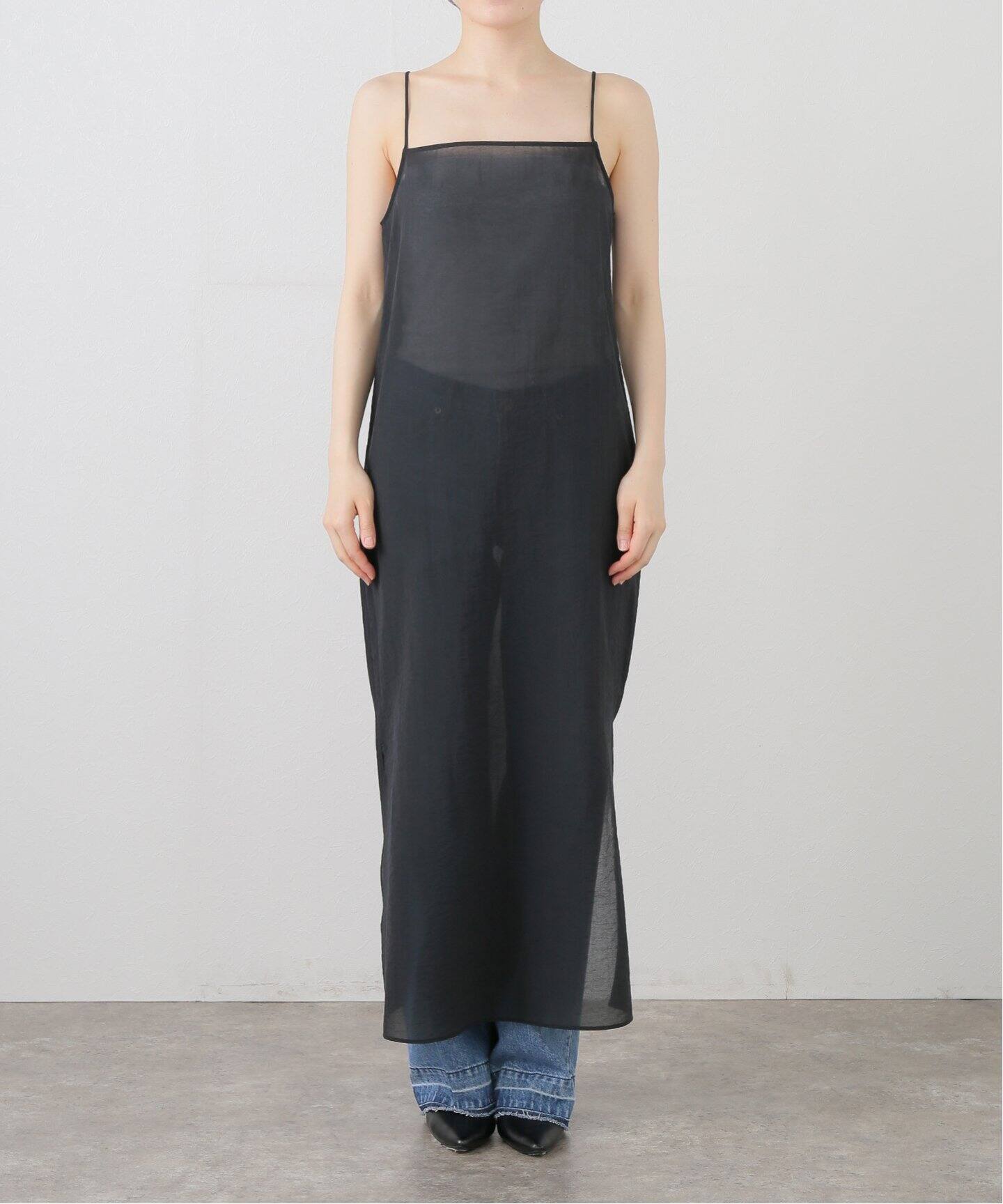 【美品】プラージュ キャミワンピ FLUID CAMI ドレス 38 plage（プラージュ）の「Silkyキャミワンピース◇（ワンピース