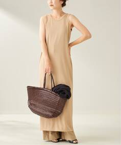 《一部カラー神戸店・WEB限定追加》リブタンクワンピース 2