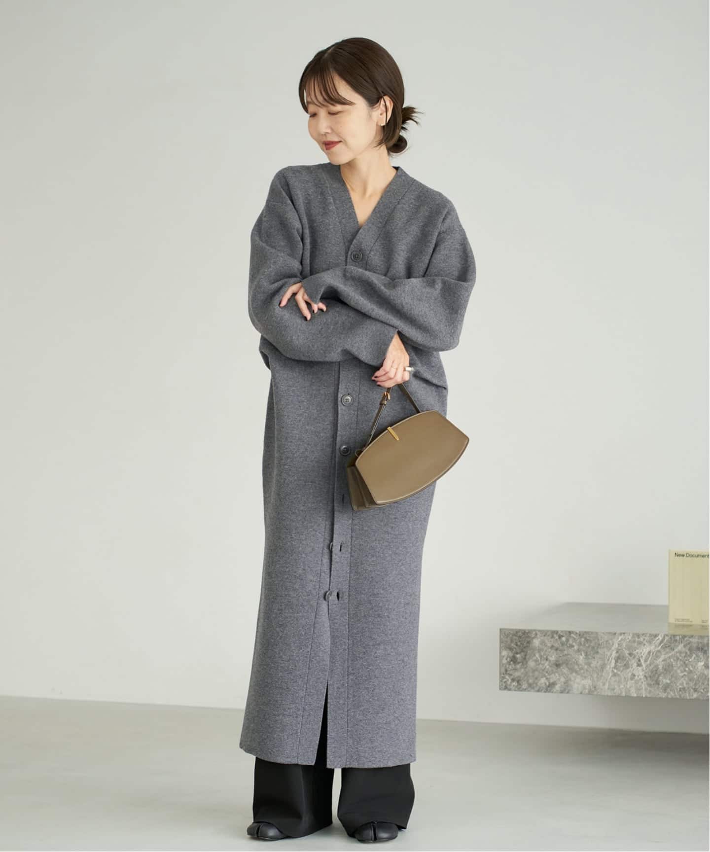 Knit cardigan ワンピース（ニットワンピース）｜Plage（プラージュ