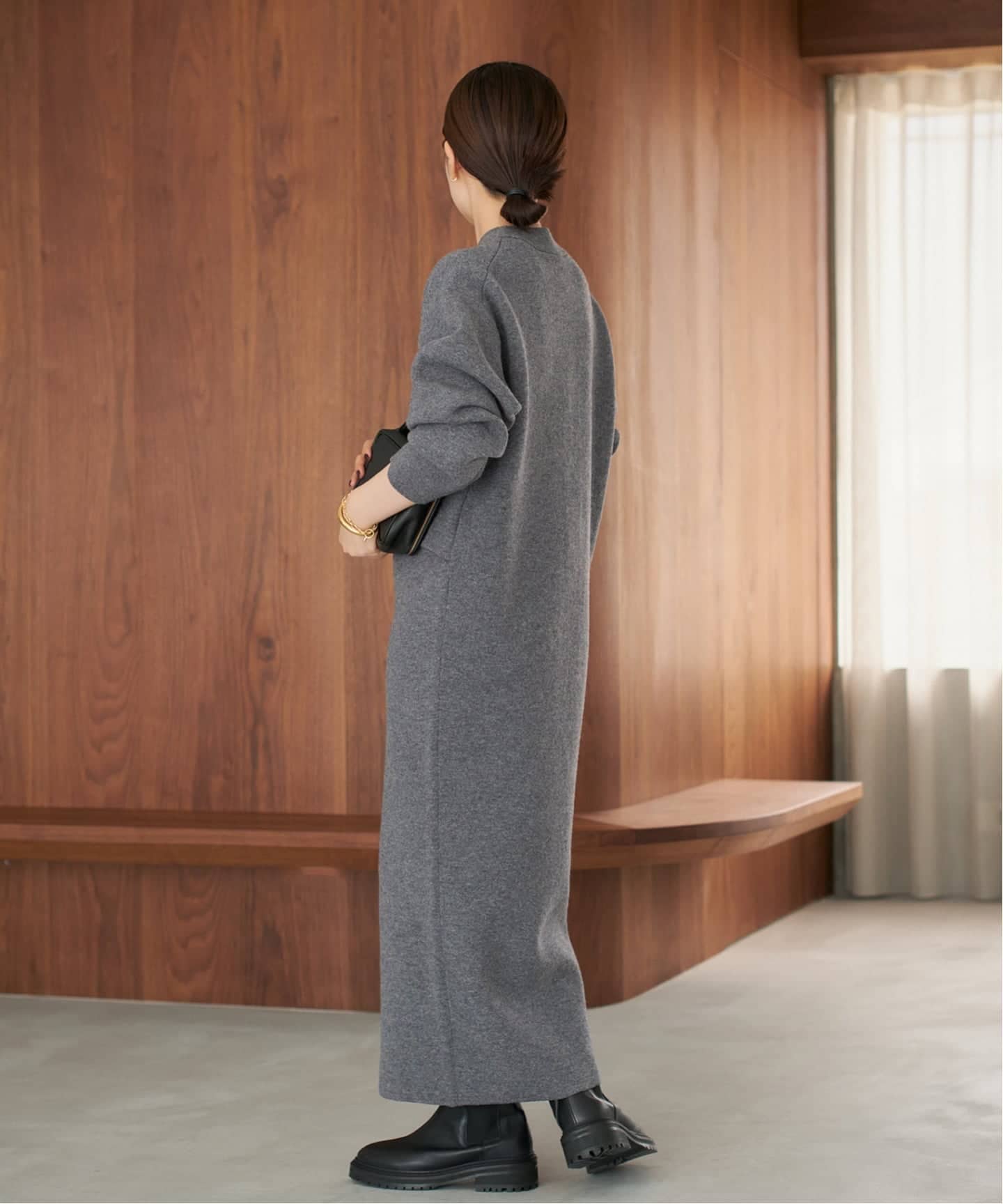 Knit cardigan ワンピース（ニットワンピース）｜Plage（プラージュ