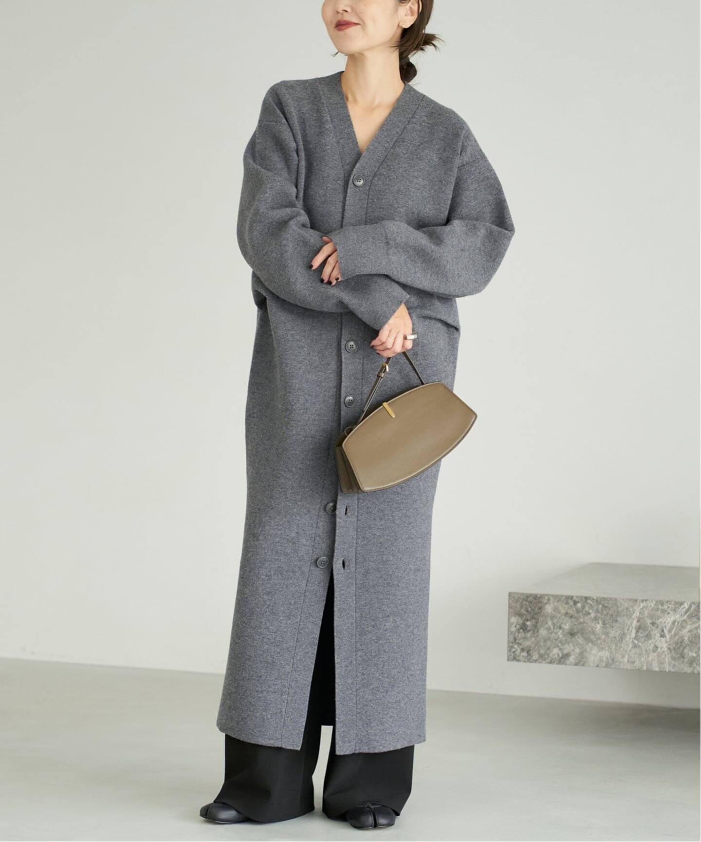 Knit cardigan ワンピース（ニットワンピース）｜Plage（プラージュ