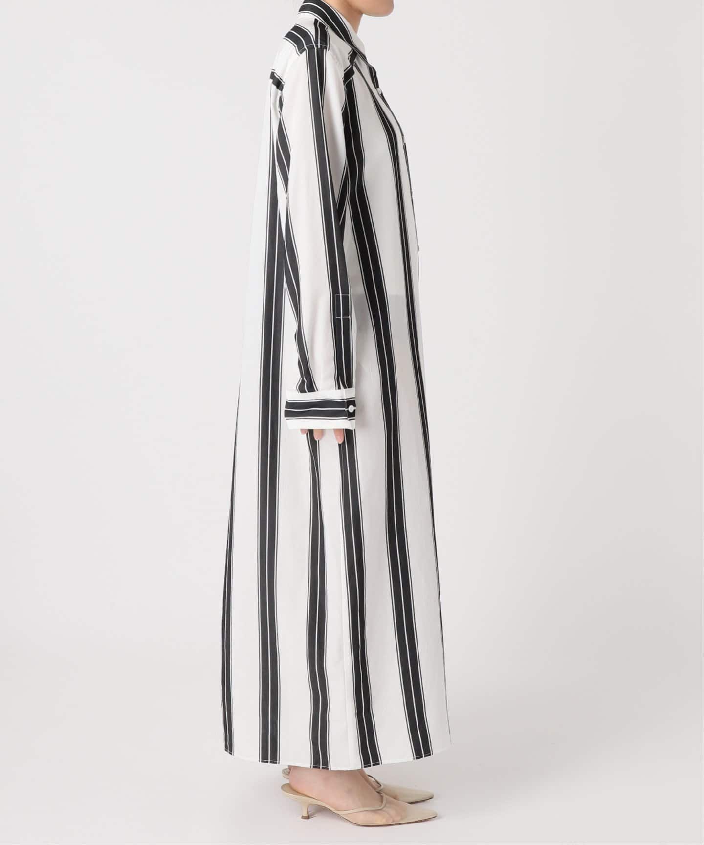 R'IAM ストライプワンピース（シャツワンピース）｜Plage