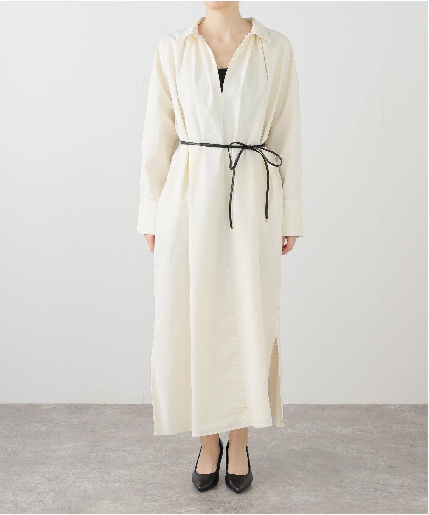 plage Worsted ワンピース 予約》Knit cardigan ワンピース（ニットワンピース）｜Plage