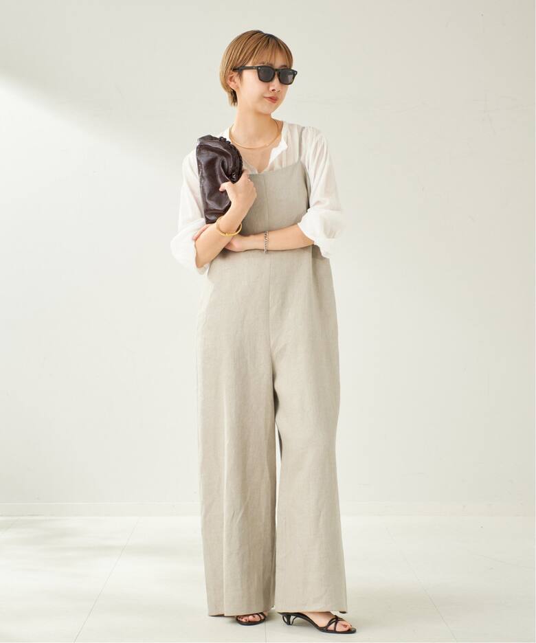 french linen オールインワン（つなぎ／オールインワン）｜Plage 
