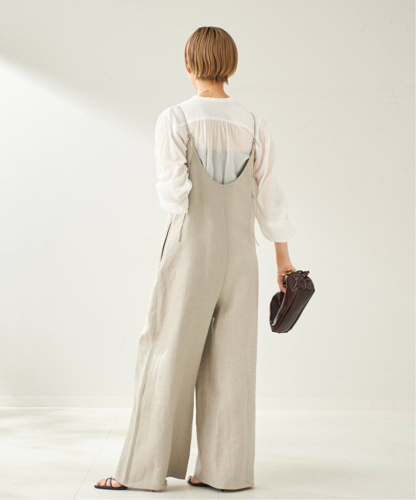 french linen オールインワン（つなぎ／オールインワン）｜Plage