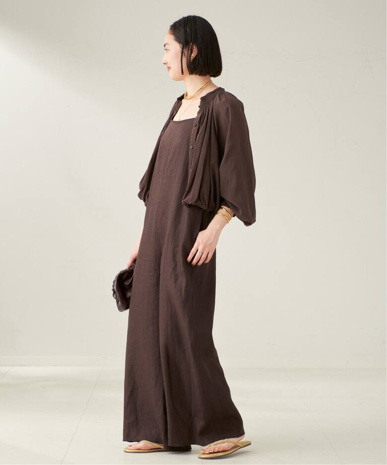french linen オールインワン（つなぎ／オールインワン）｜Plage 