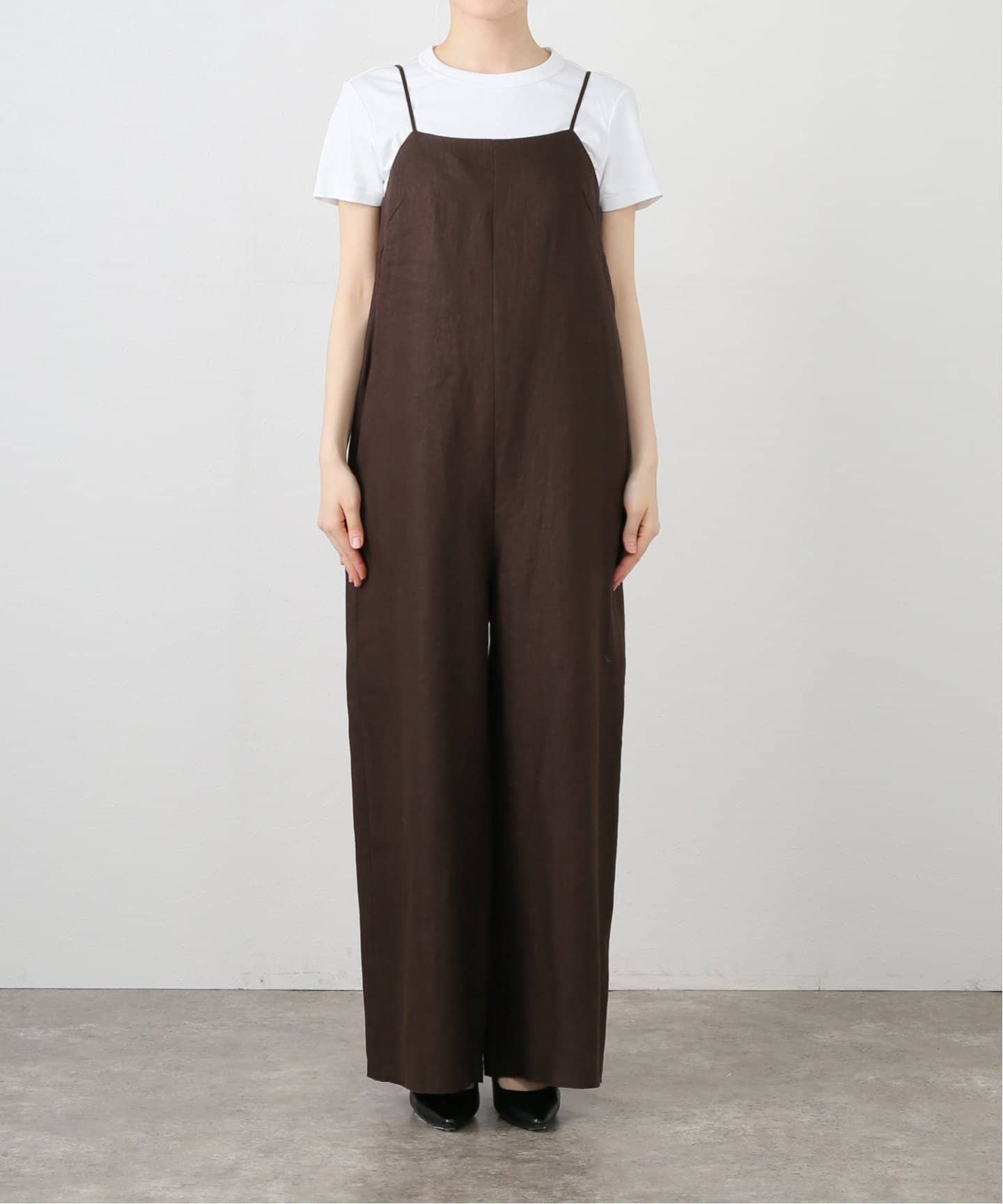 french linen オールインワン（つなぎ／オールインワン）｜Plage