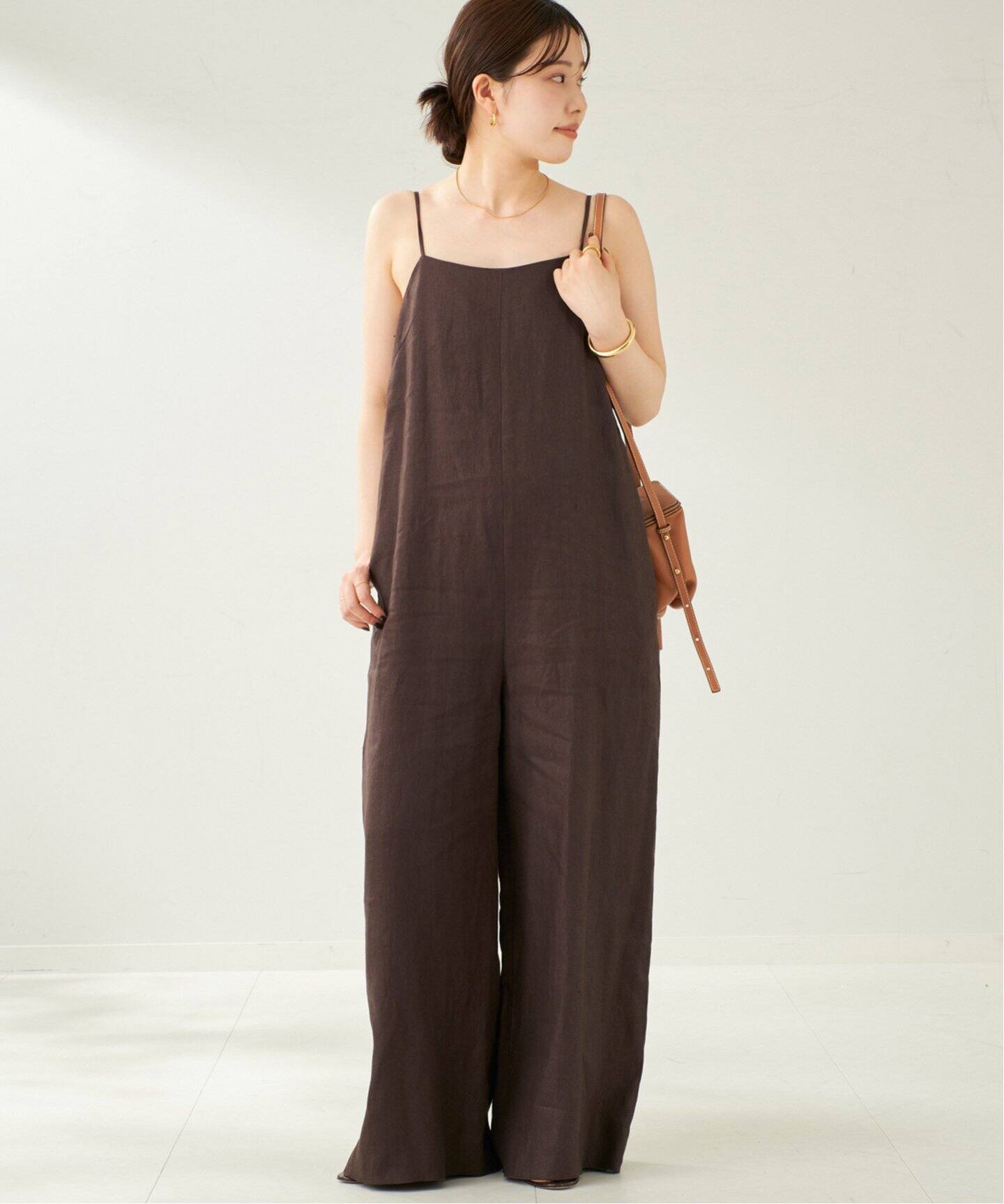 french linen オールインワン（つなぎ／オールインワン）｜Plage 