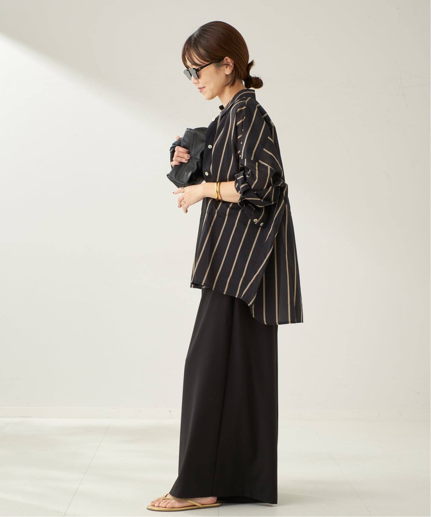 美品！ plage プラージュ Deep V/N オールインワン ブラック 36 V/N オールインワン（つなぎ／オールインワン）｜Plage