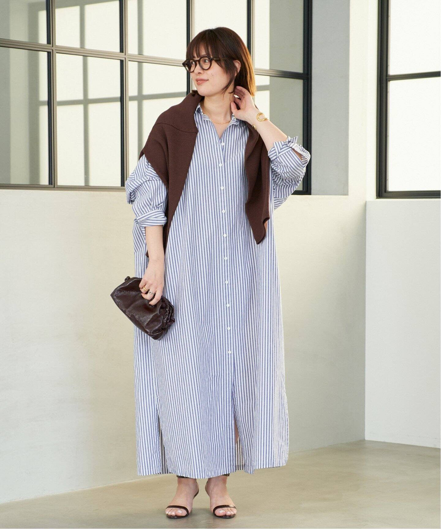 予約》OVER SHIRT ドレス（ワンピース）｜Plage（プラージュ）の通販  