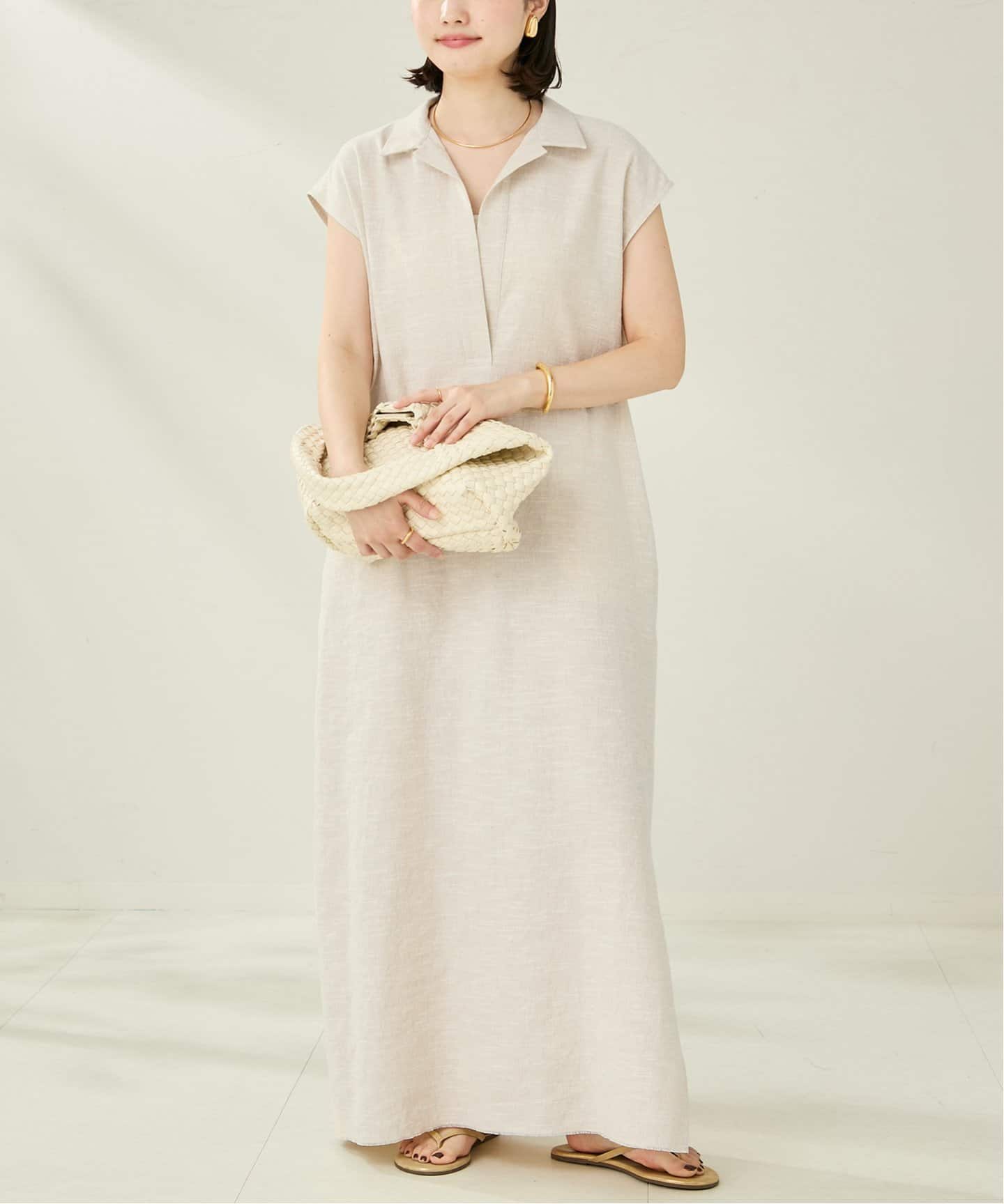 COTTON LINEN SKIPPER ワンピース（ワンピース）｜Plage（プラージュ