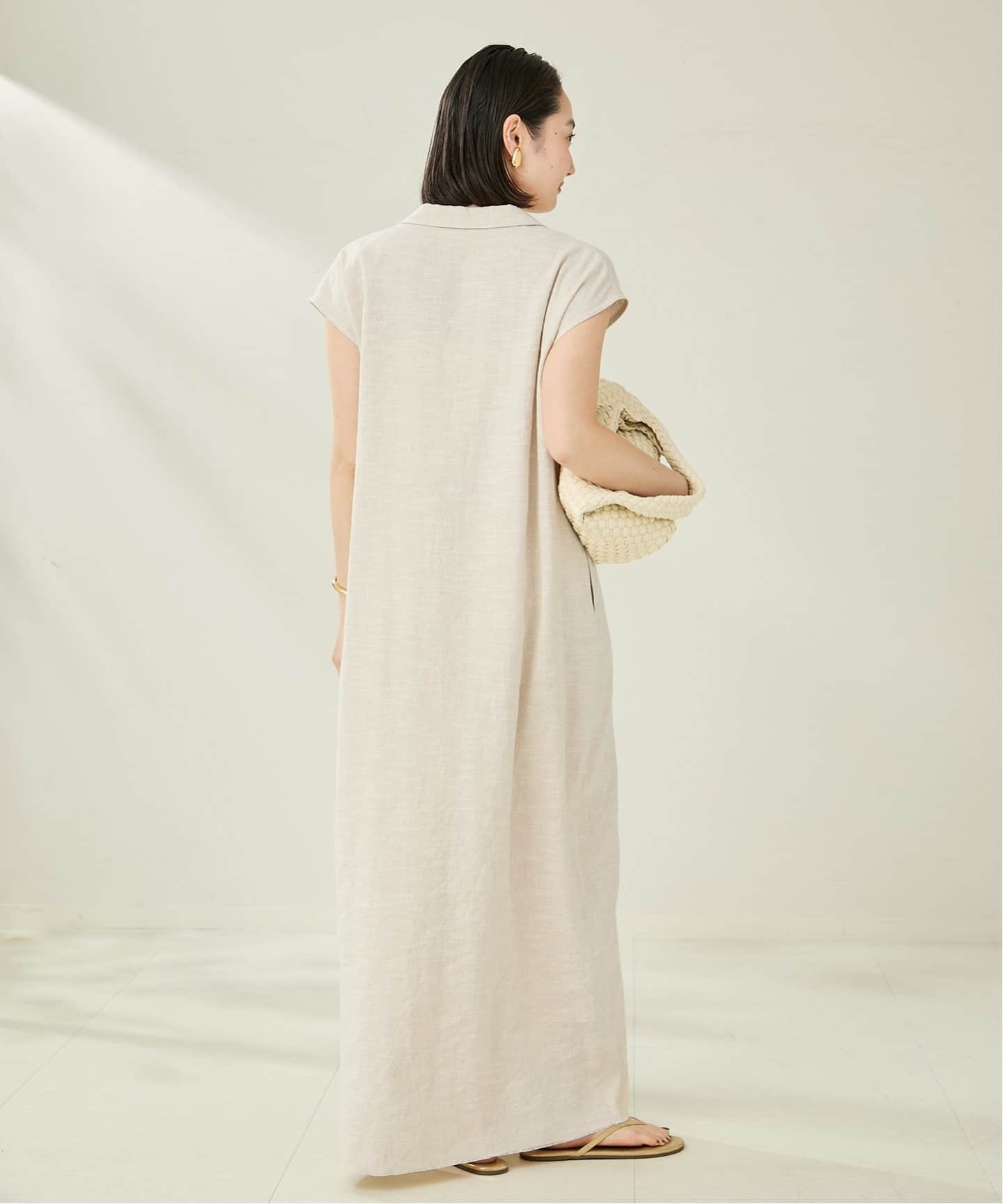 COTTON LINEN SKIPPER ワンピース（ワンピース）｜Plage（プラージュ
