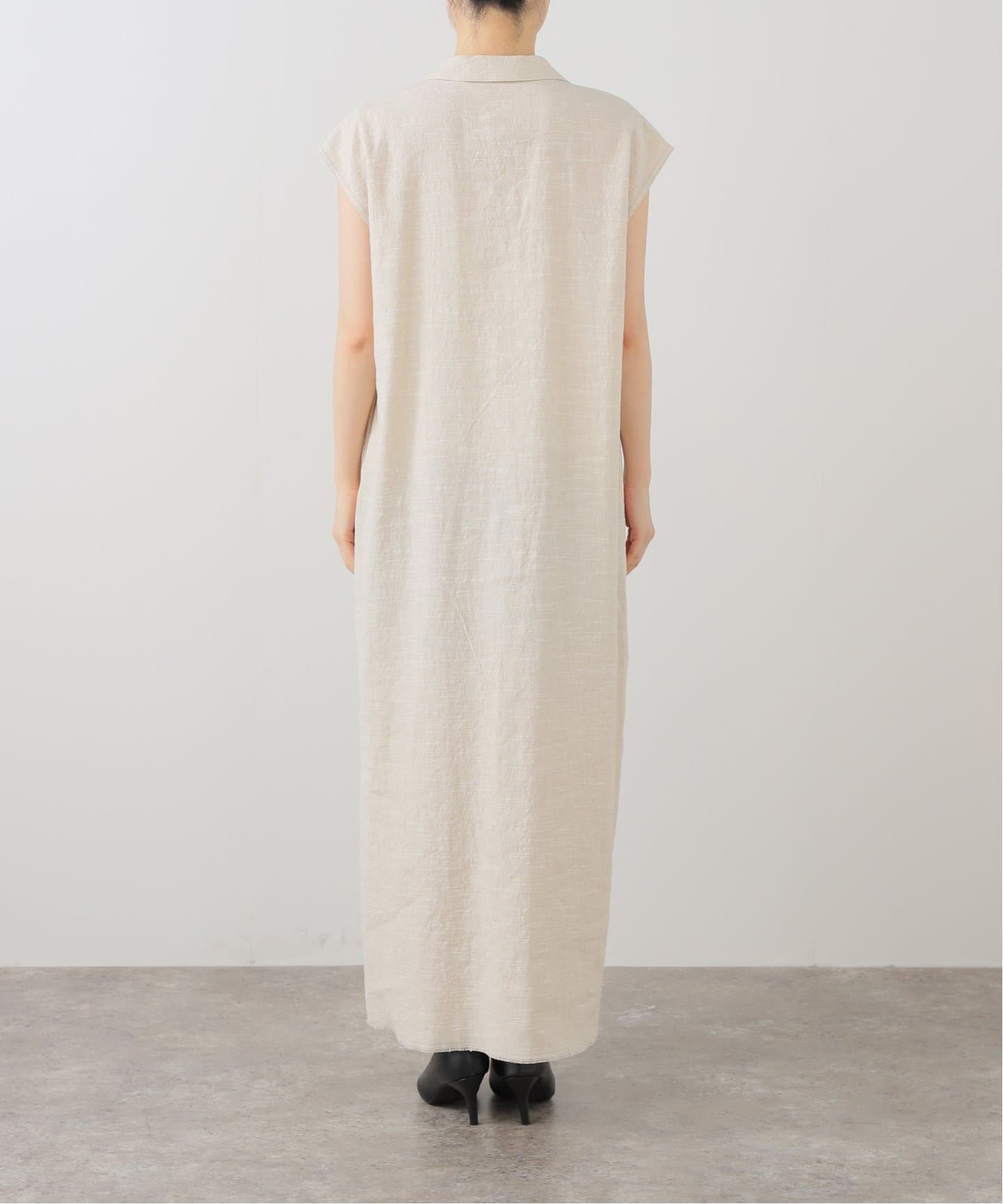 【Plage/プラージュ 】Linen ドレス　ベージュ 8015000785200_2.jpg?v=