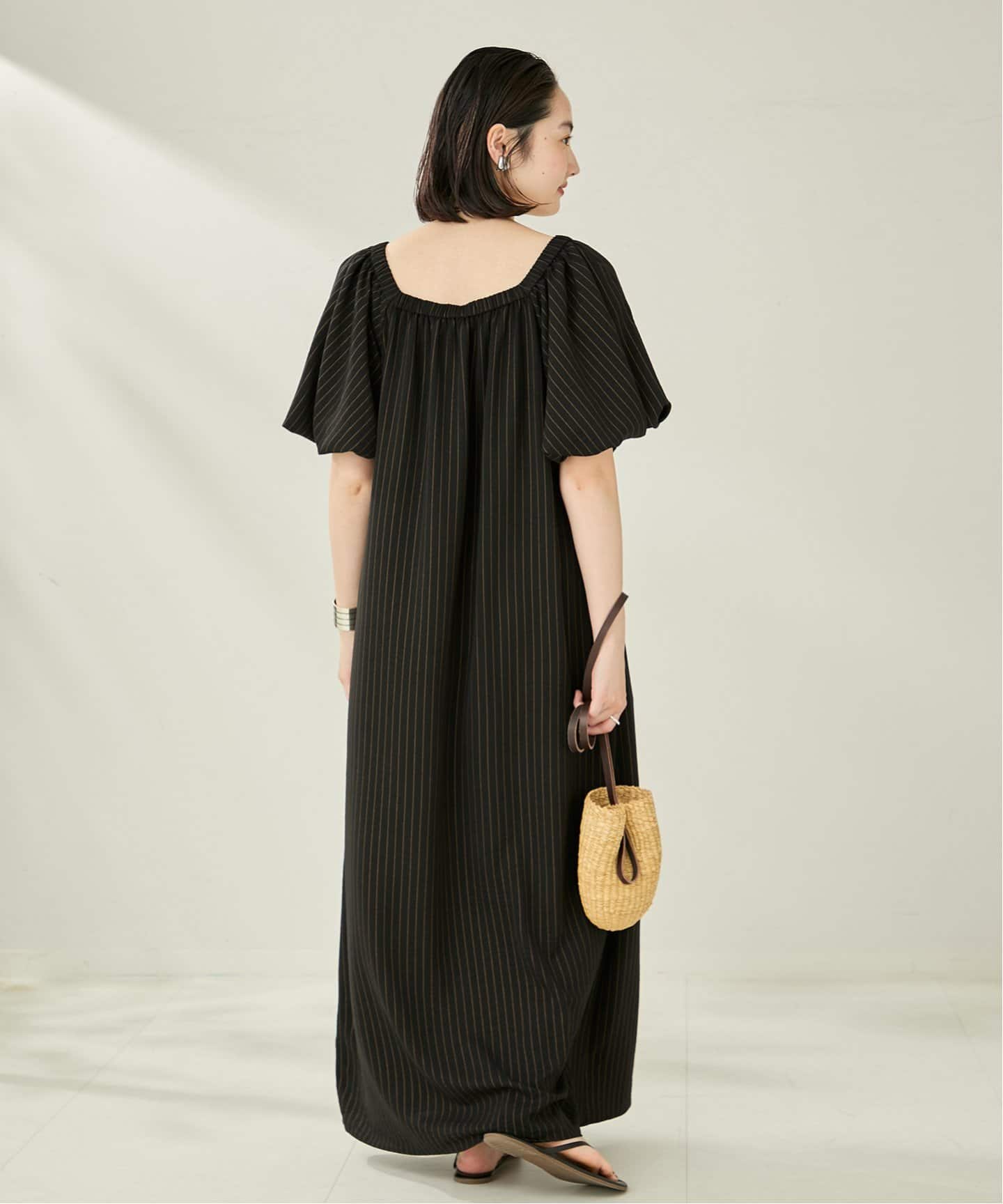 Plage 25SS FLUID STRIPE ドレス FLUID STRIPE ドレス（ワンピース）｜Plage（プラージュ）の通販