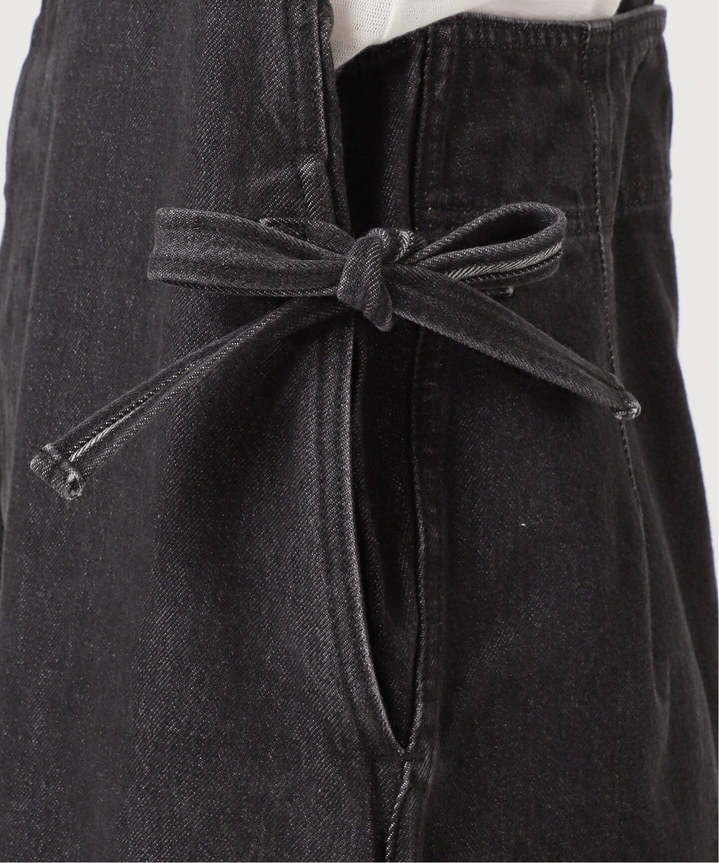 CURRENTAGE / カレンテージ DENIM サロペット(ホワイト)（サロペット