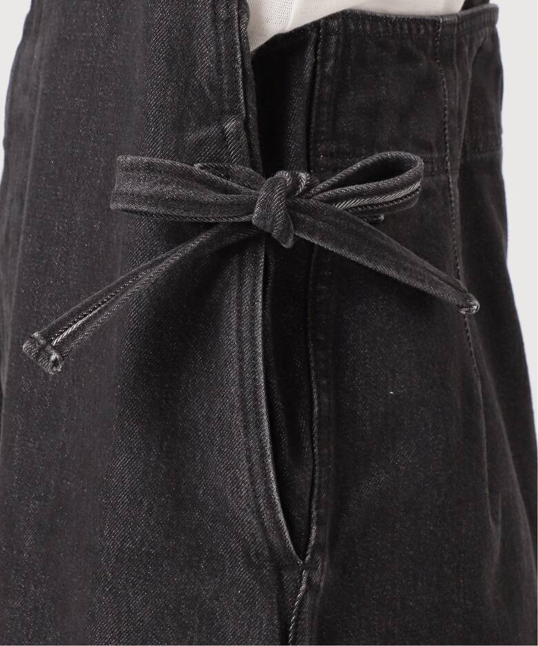 CURRENTAGE / カレンテージ DENIM サロペット(ホワイト)（サロペット 