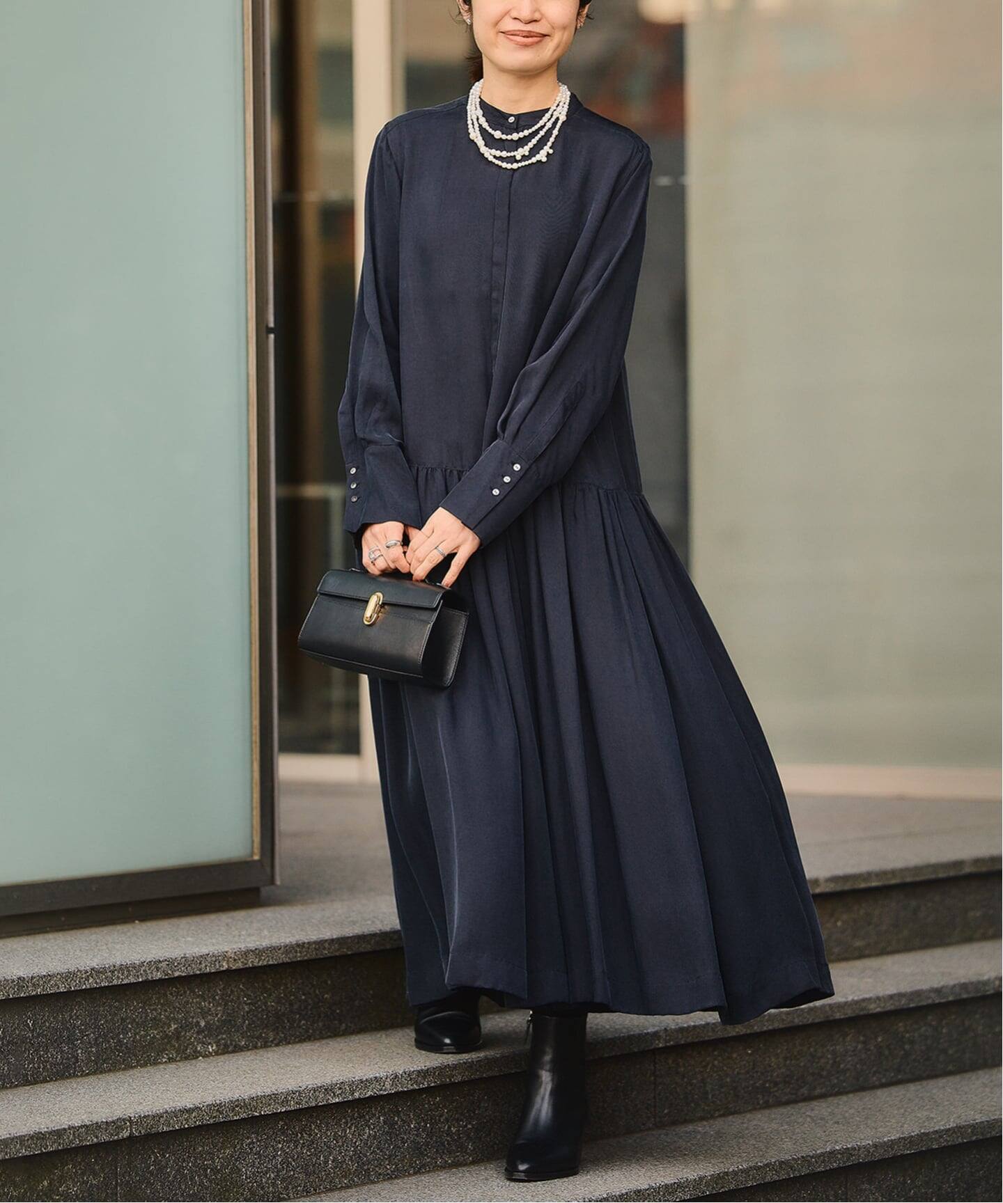 plage よく ヴィンテージフラワーギャザーワンピース 38 