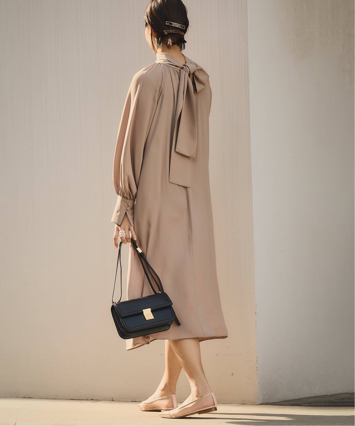 追加》2wayボウタイワンピース（ワンピース）｜VERMEIL par iena  