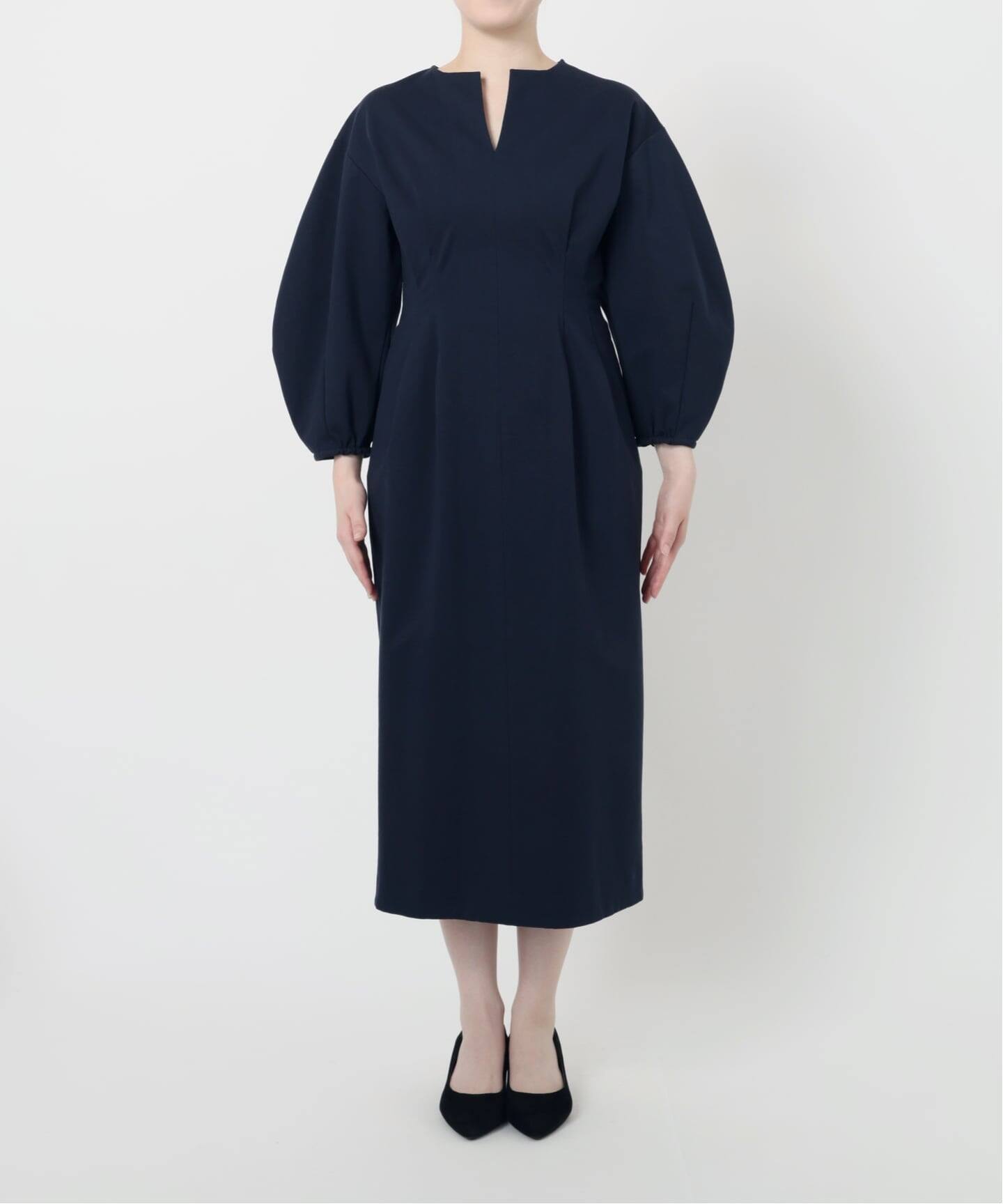 ポンチウエストシェイプワンピース（ワンピース）｜VERMEIL par iena