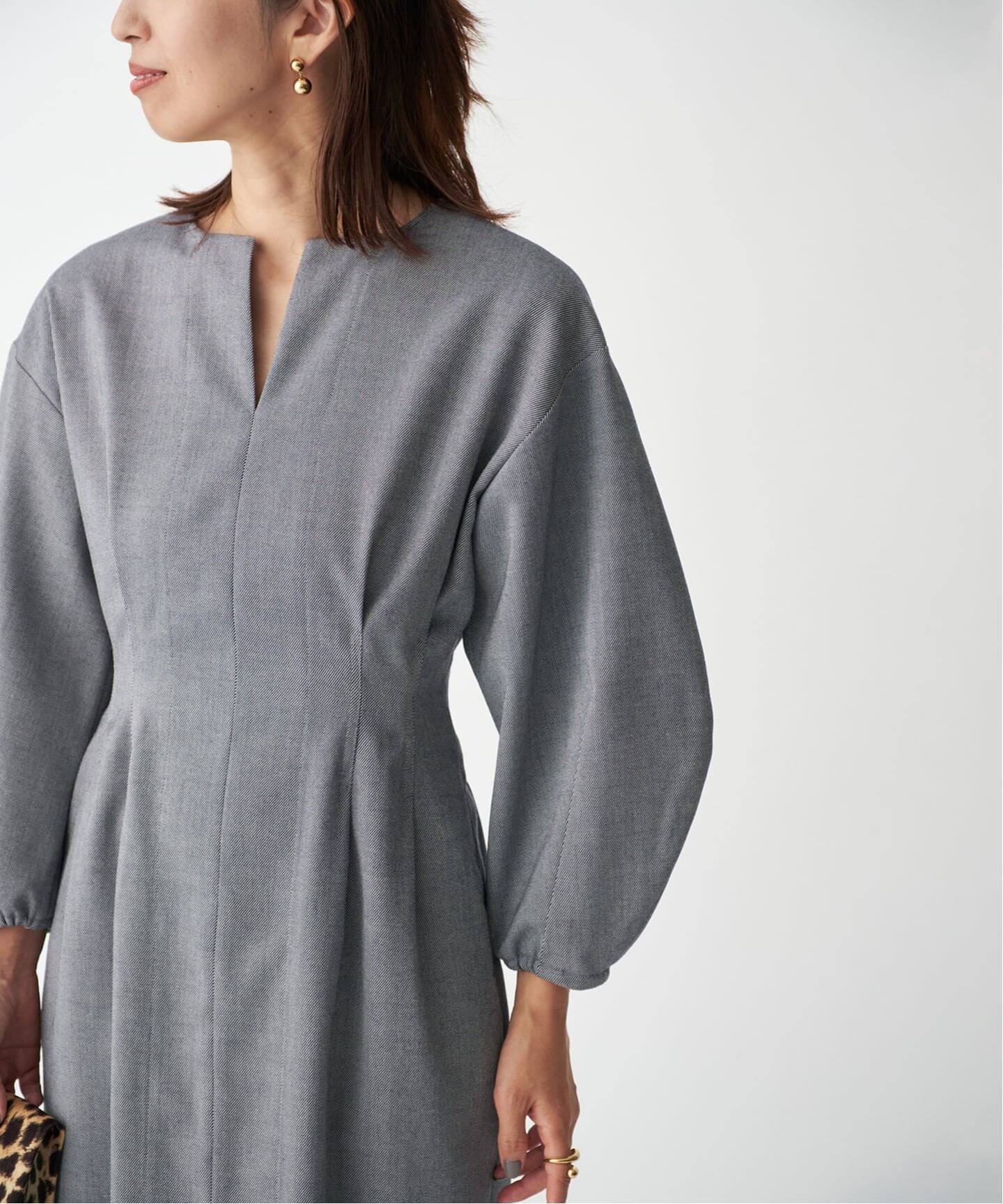 【新品未使用】ヴェルメイユパーイエナ　ウエストシェイプ　デニム ワンピース 新品未使用】ヴェルメイユパーイエナ ウエストシェイプ デニム