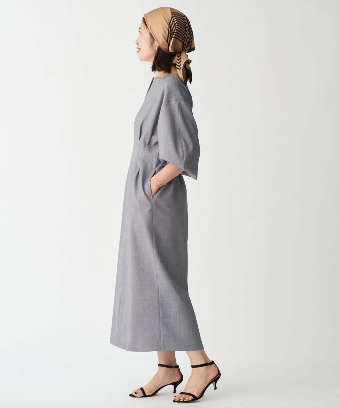 追加2》P/Ryツイルウエストシェイプワンピース（ワンピース）｜VERMEIL