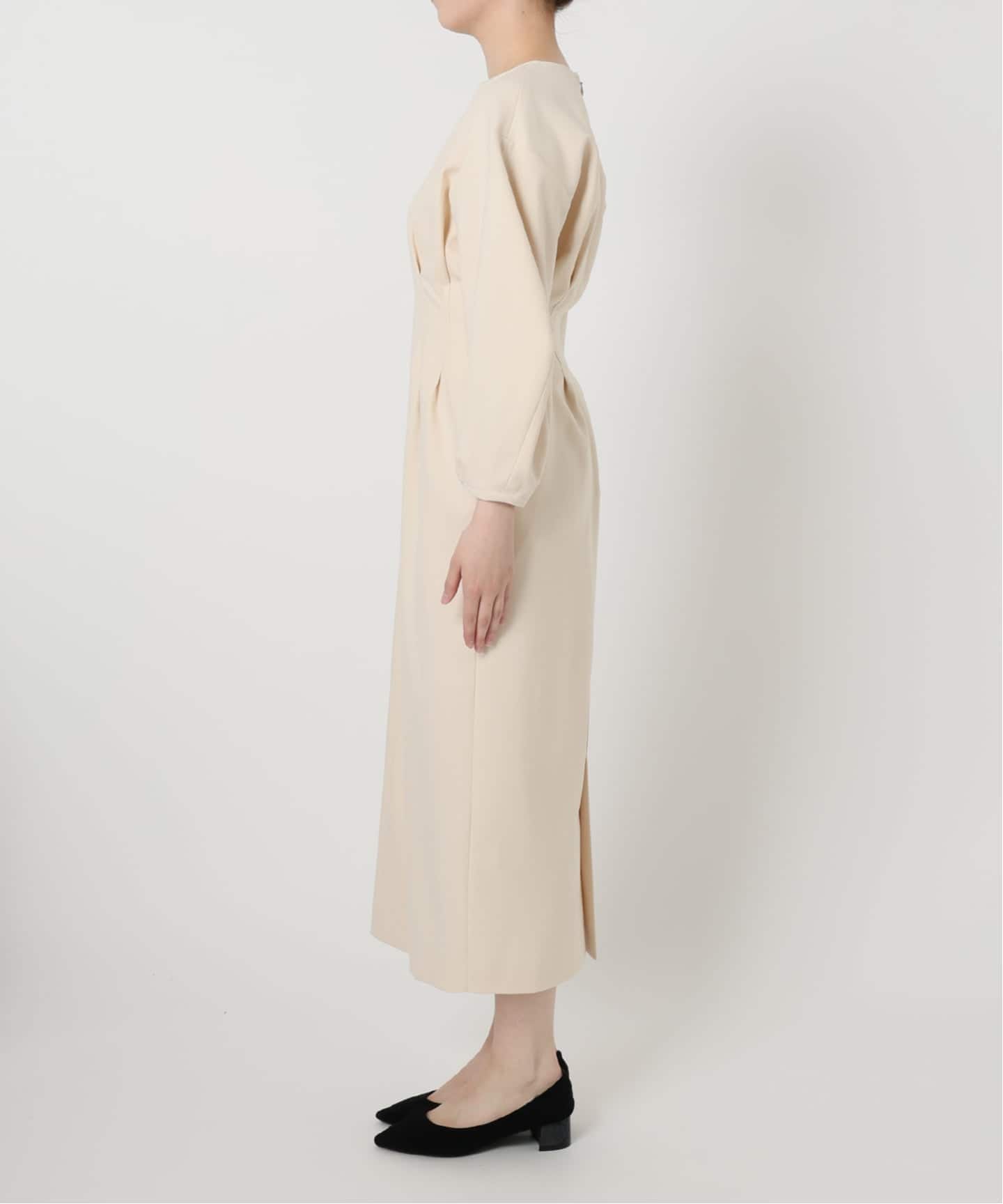 追加2》P/Ryツイルウエストシェイプワンピース（ワンピース）｜VERMEIL