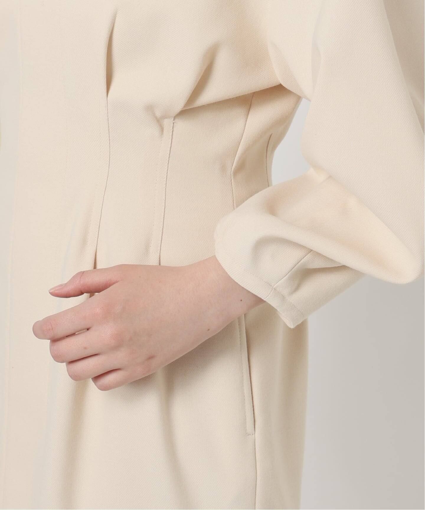 追加2》P/Ryツイルウエストシェイプワンピース（ワンピース）｜VERMEIL