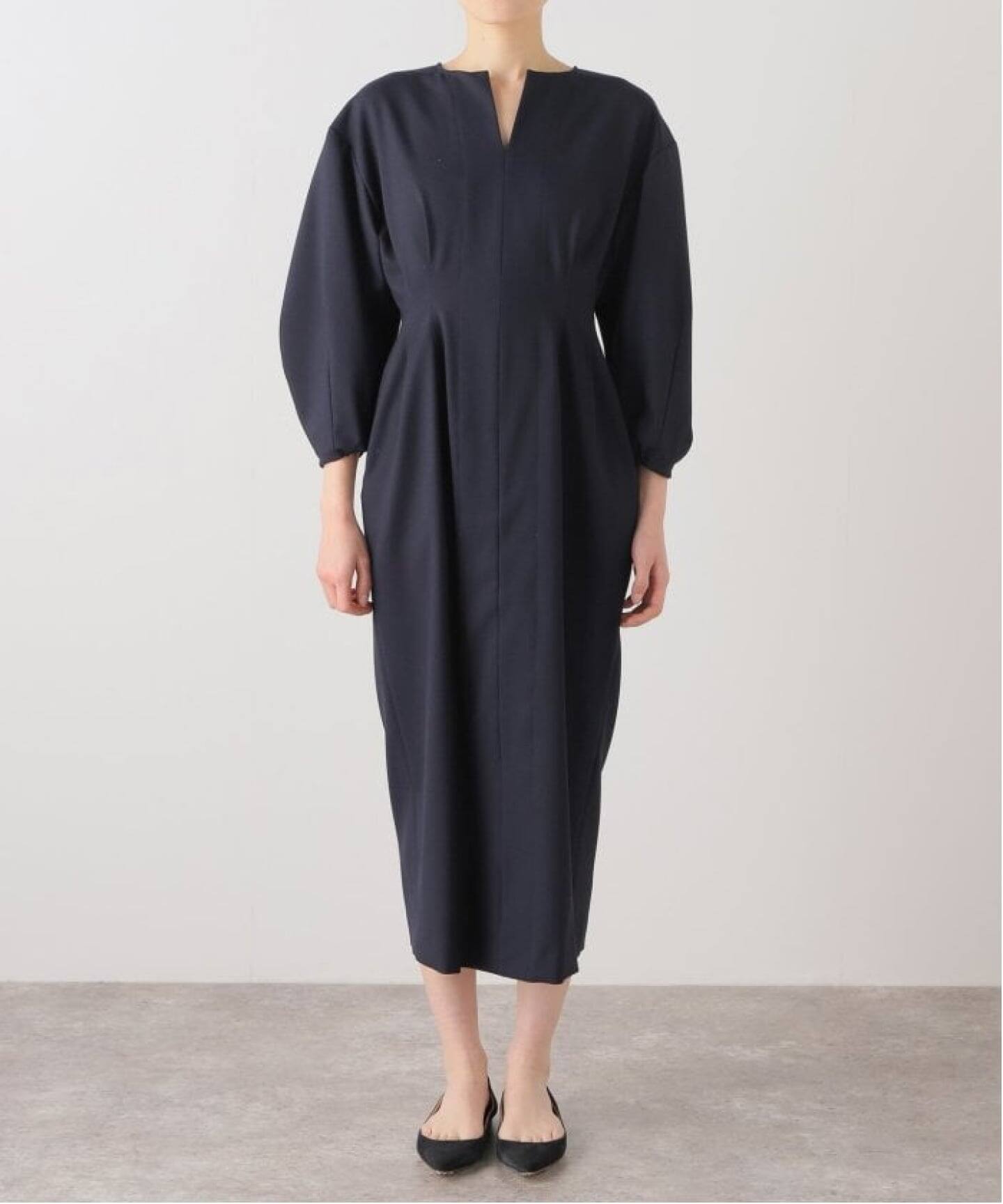 追加2》P/Ryツイルウエストシェイプワンピース（ワンピース）｜VERMEIL