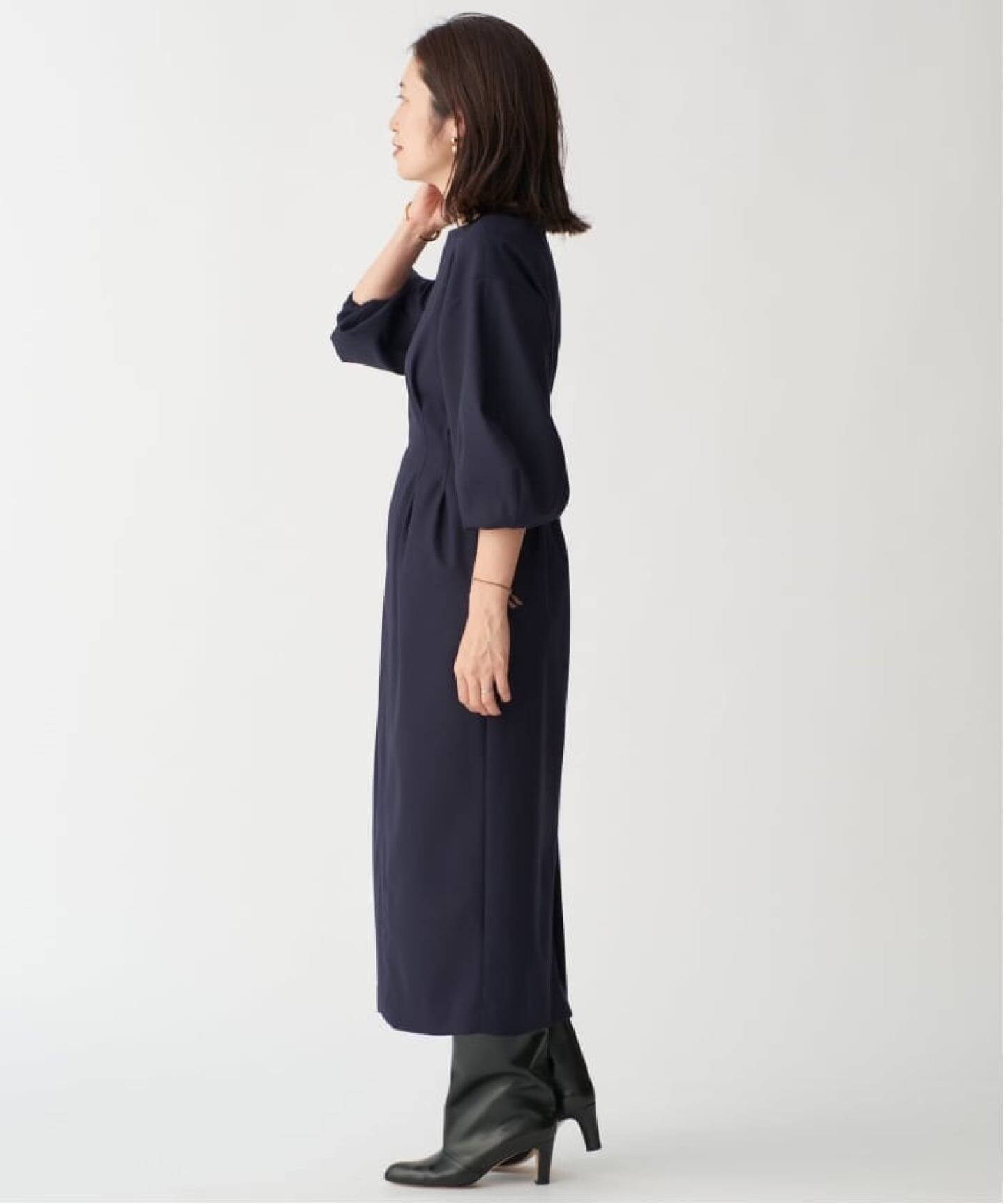 追加3》P/Ryツイルウエストシェイプワンピース（ワンピース）｜VERMEIL