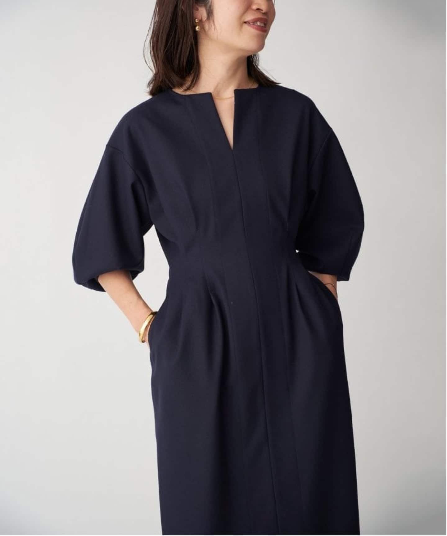 追加3予約》P/Ryツイルウエストシェイプワンピース（ワンピース