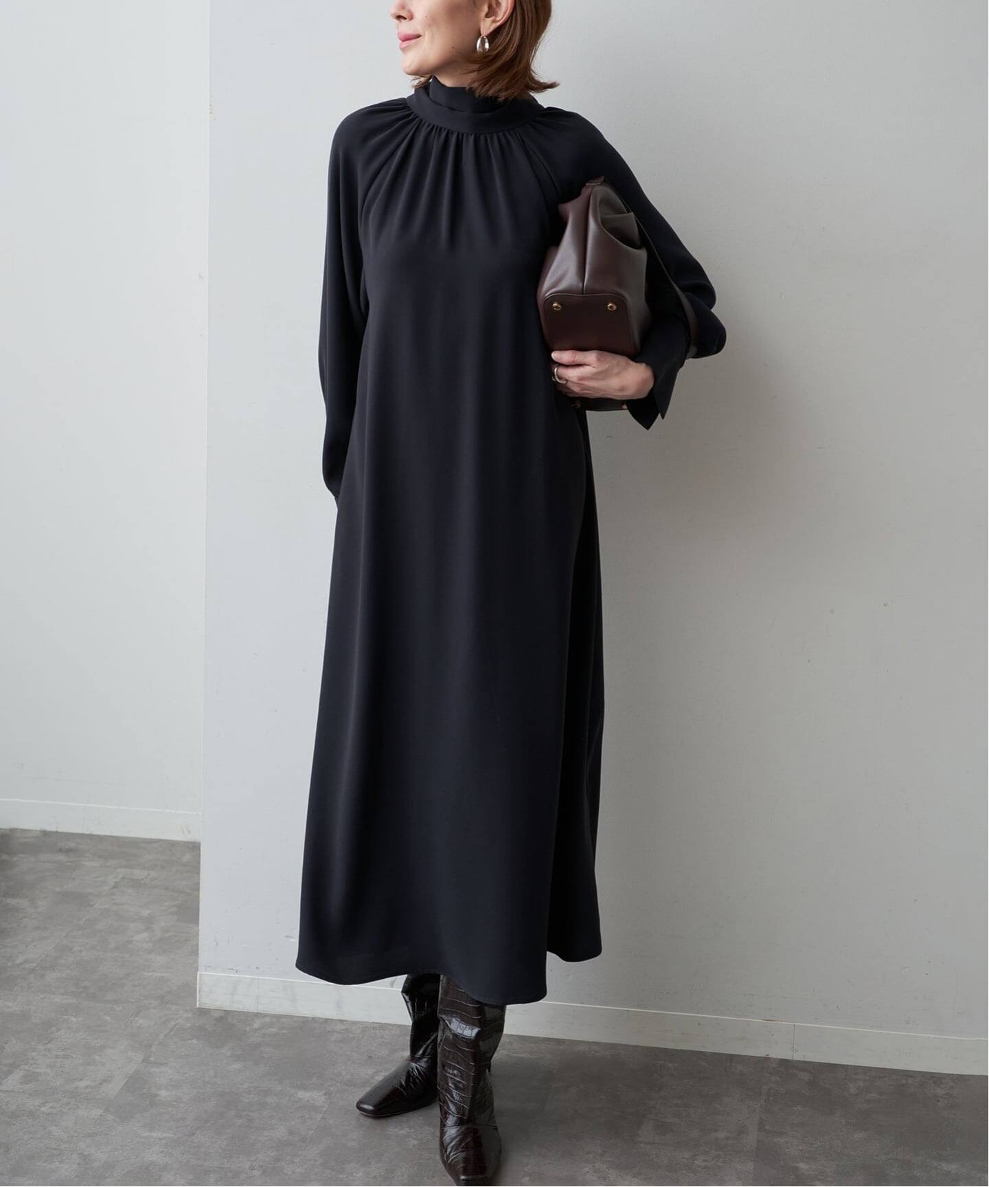 追加》NEW 2WAY ボウタイワンピース（ワンピース）｜VERMEIL par iena