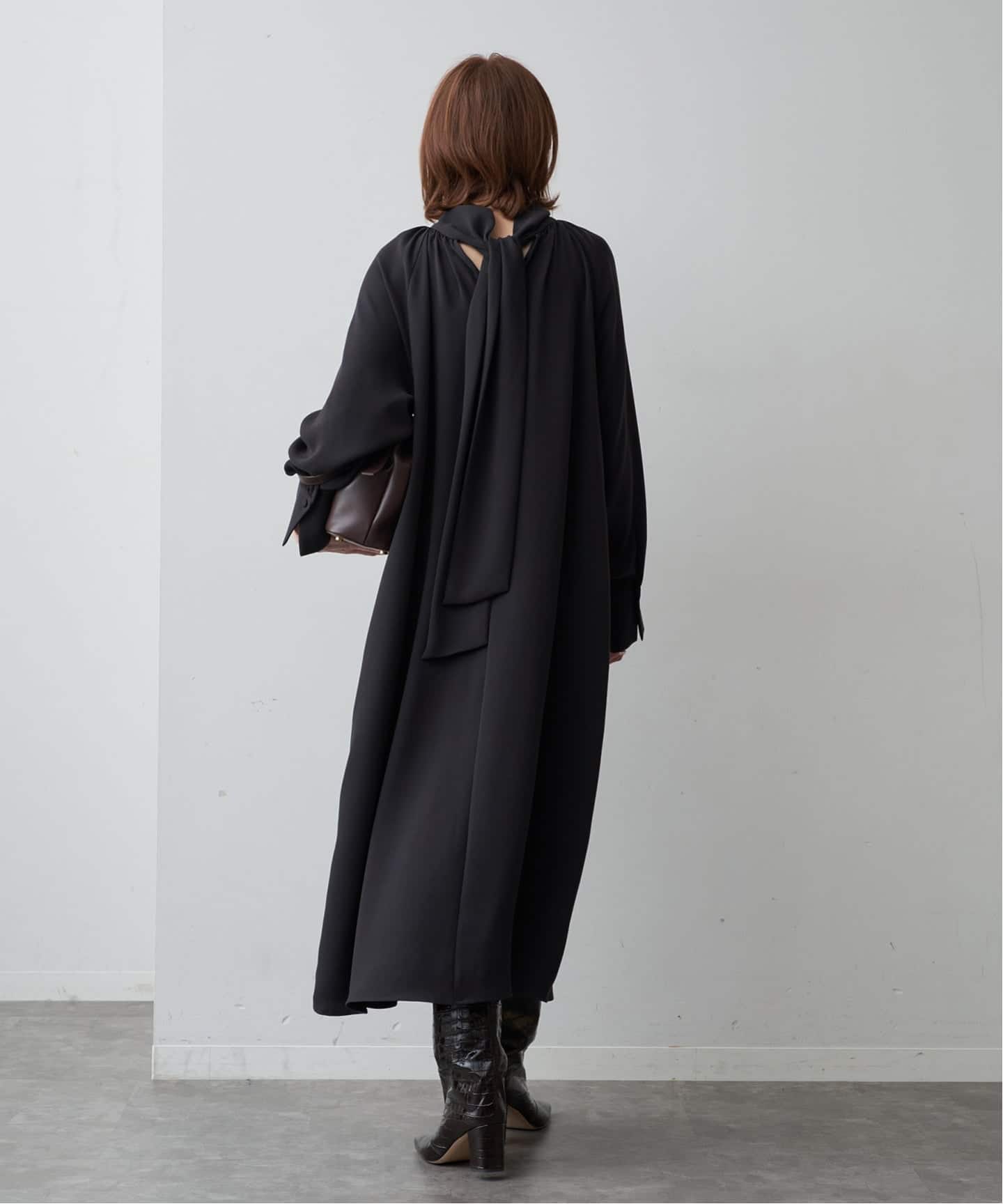 追加》NEW 2WAY ボウタイワンピース（ワンピース）｜VERMEIL par iena