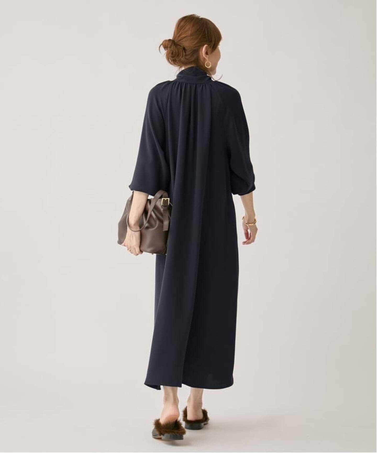 追加》NEW 2WAY ボウタイワンピース（ワンピース）｜VERMEIL par iena