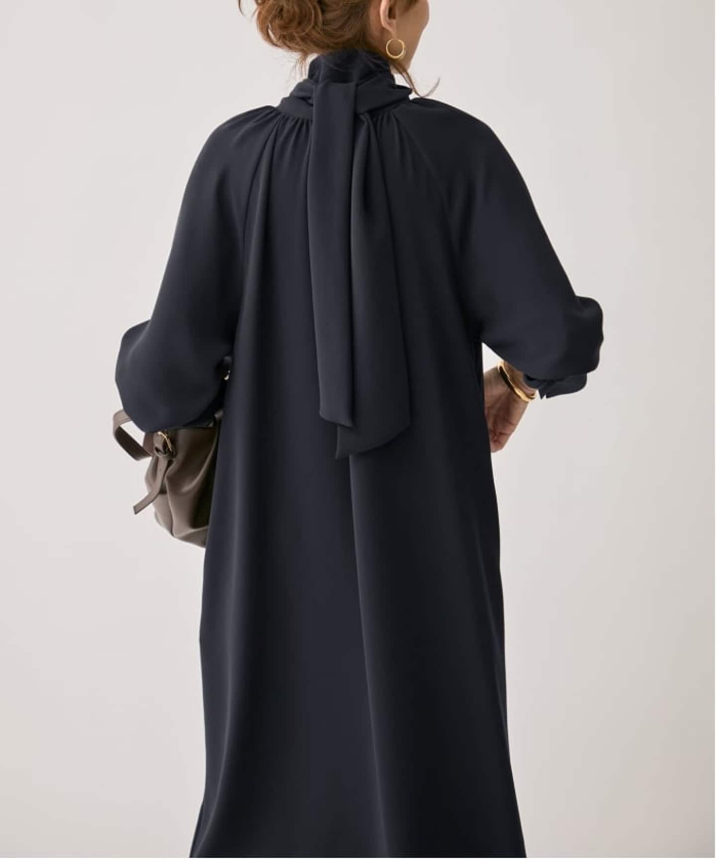 追加》NEW 2WAY ボウタイワンピース（ワンピース）｜VERMEIL par iena