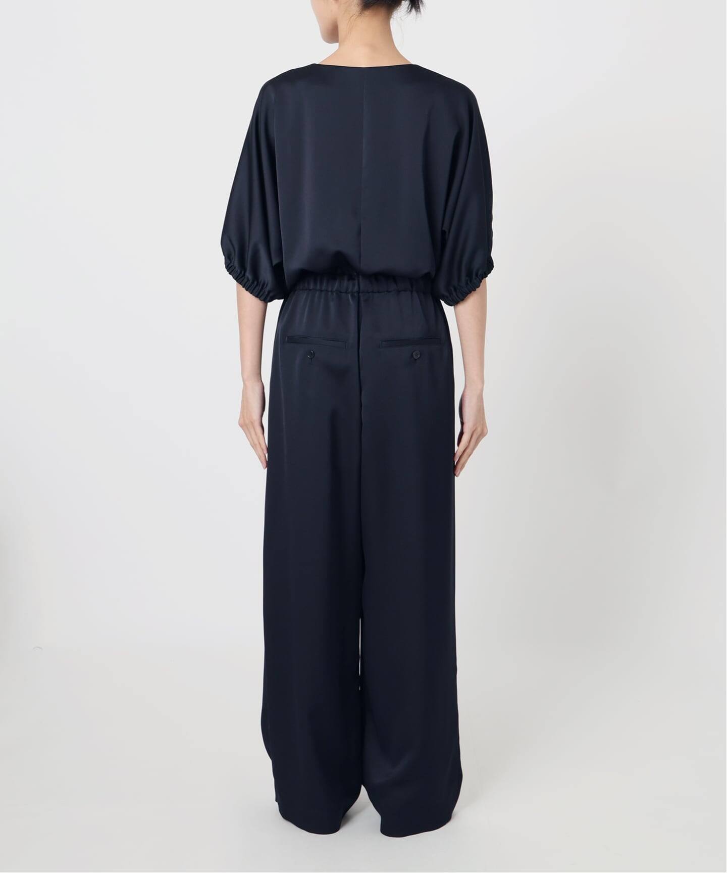 追加》サテンオールインワン（つなぎ／オールインワン）｜VERMEIL par