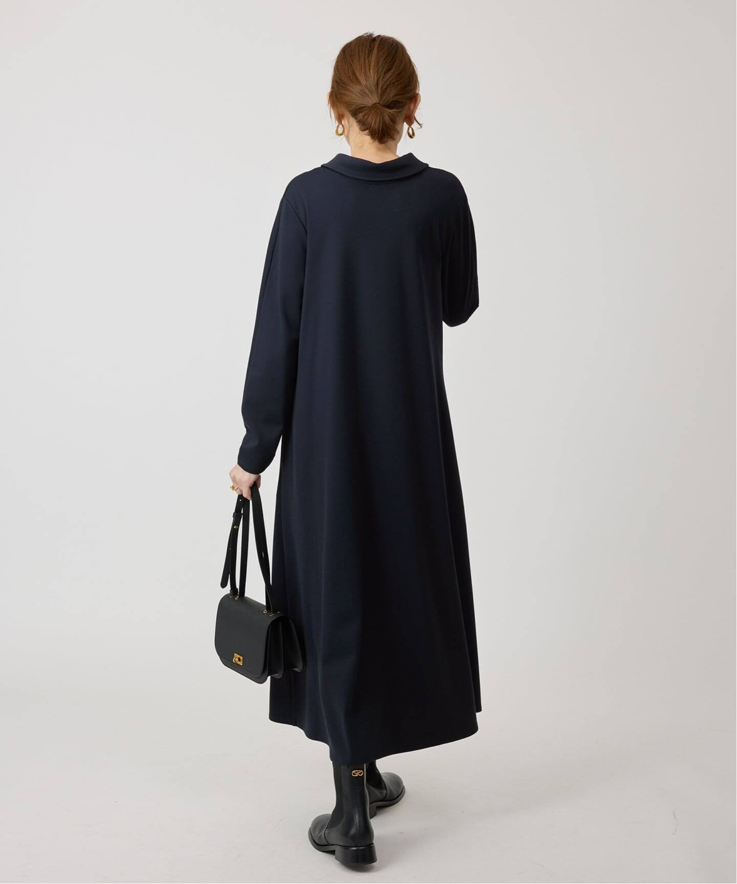 2WAYロールカラーワンピース（ワンピース）｜VERMEIL par iena