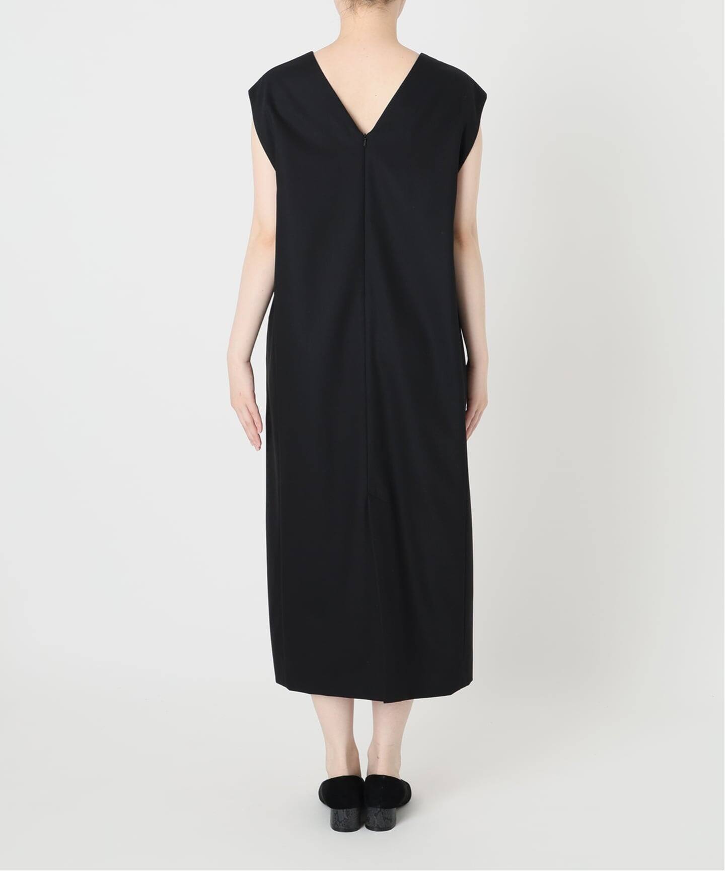 woolツイルVネックワンピース（ワンピース）｜VERMEIL par iena