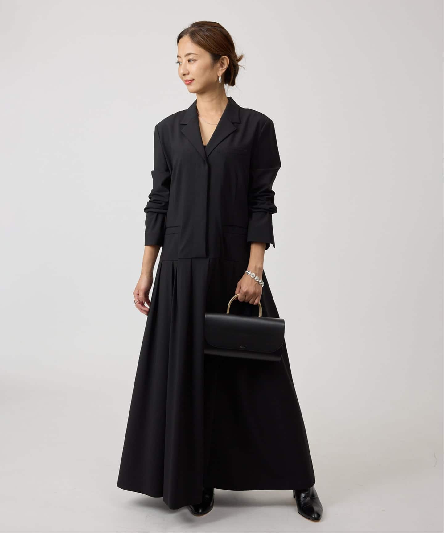 TRストレッチタックワンピース（ワンピース）｜VERMEIL par iena