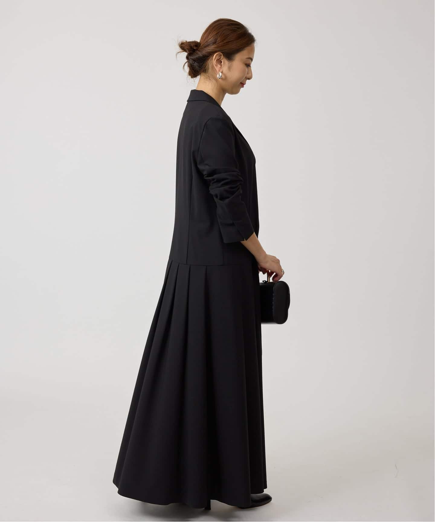 TRストレッチタックワンピース（ワンピース）｜VERMEIL par iena