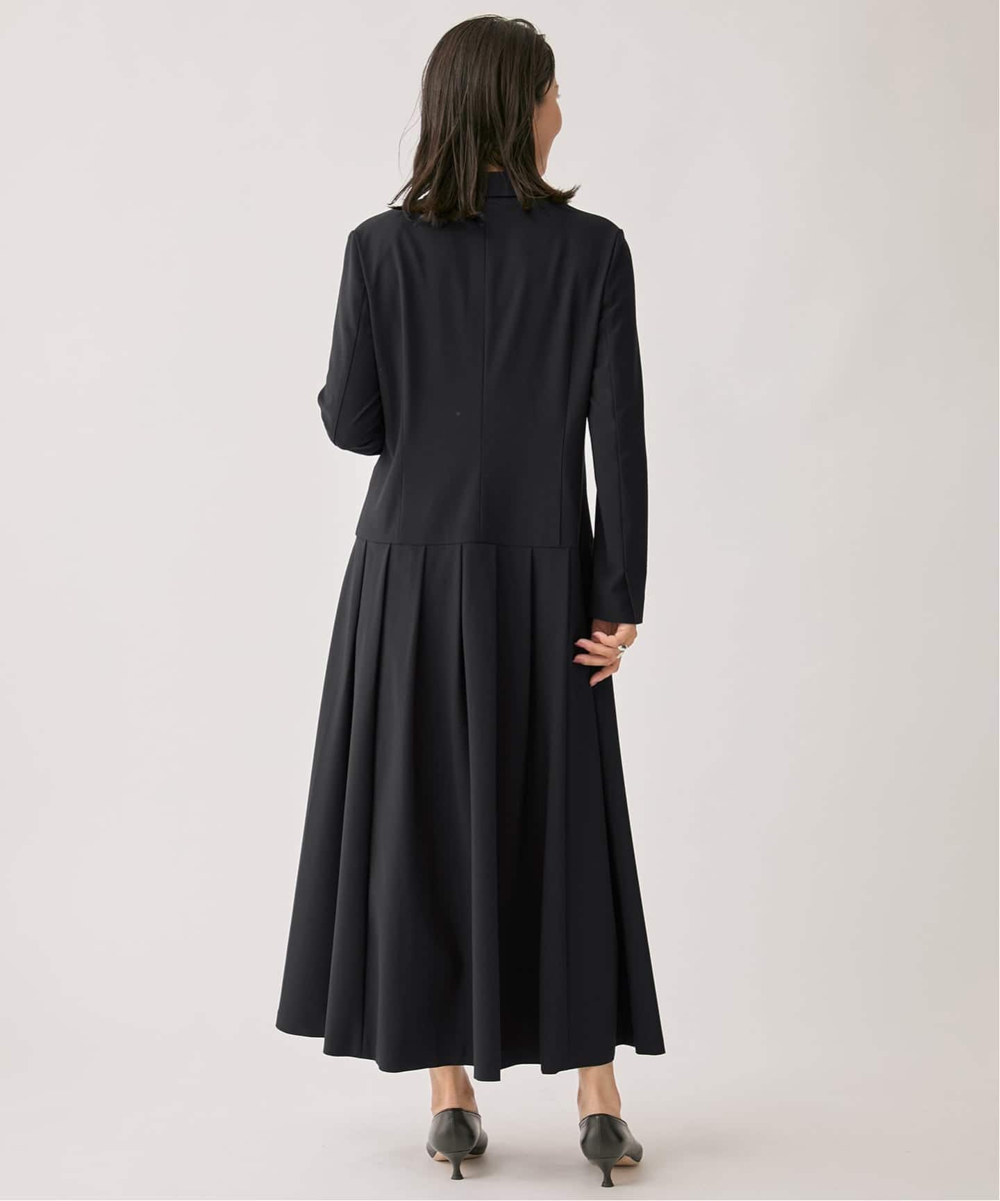 新品タグ付き❗️ヴェルメイユパーイエナワンピース TRストレッチタックワンピース（ワンピース）｜VERMEIL par iena