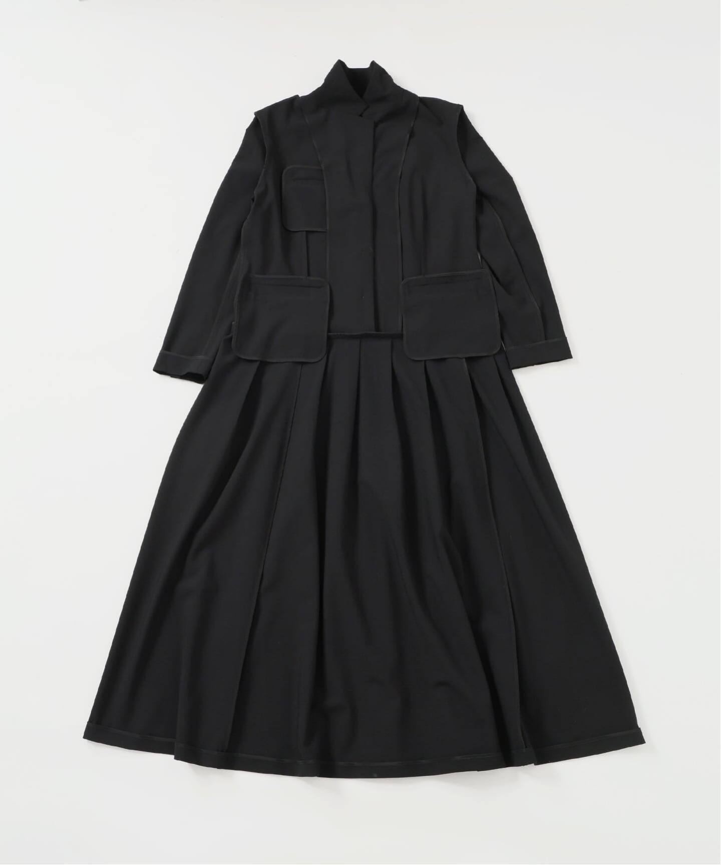 TRストレッチタックワンピース（ワンピース）｜VERMEIL par iena