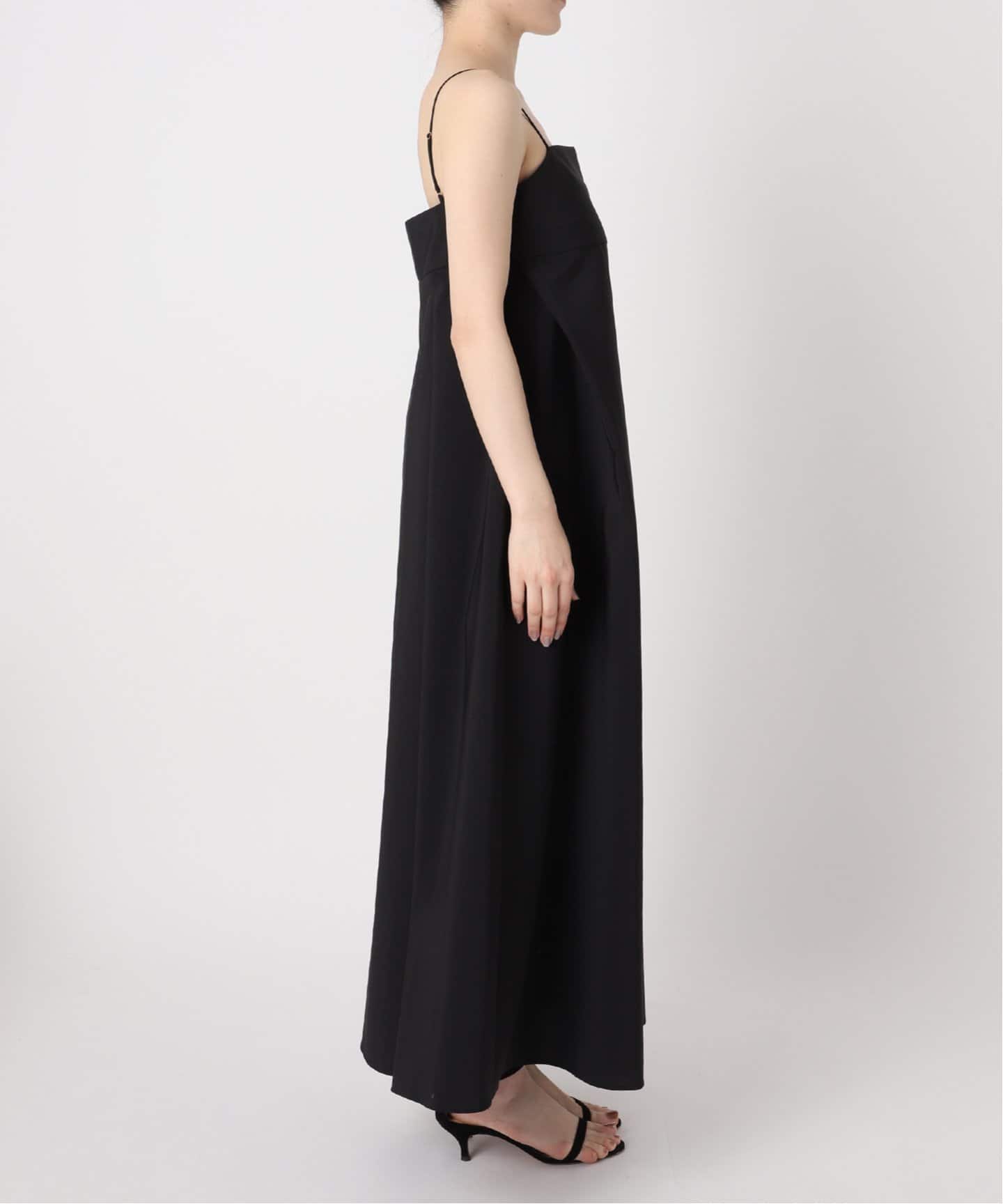 新品タグ付VERMEIL par iena パフスリーブウエストタックワンピース