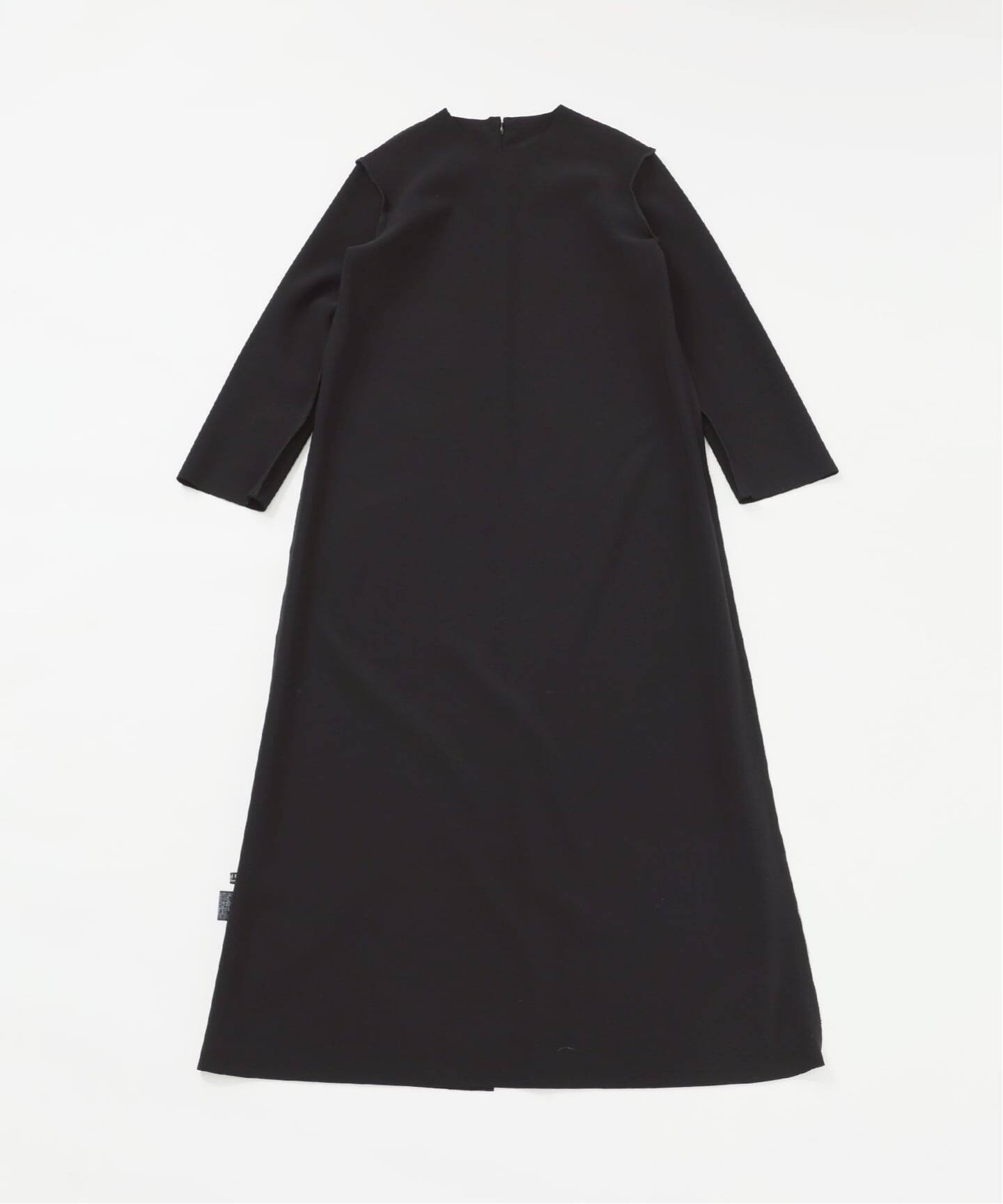 ニットジョーゼットボンディングワンピース（ワンピース