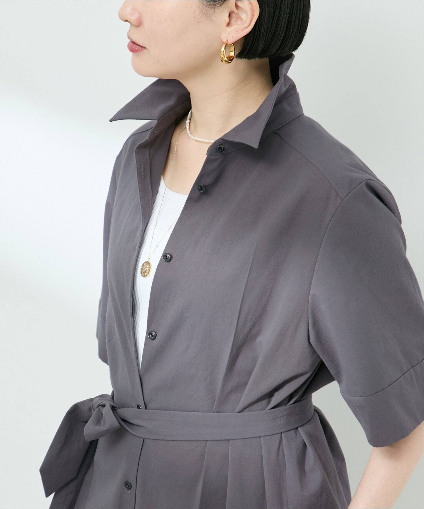 VERMEIL par iena T top オールインワン グレー リネン混 VERMEIL par iena T top オールインワン グレー リネン混 - メルカリ