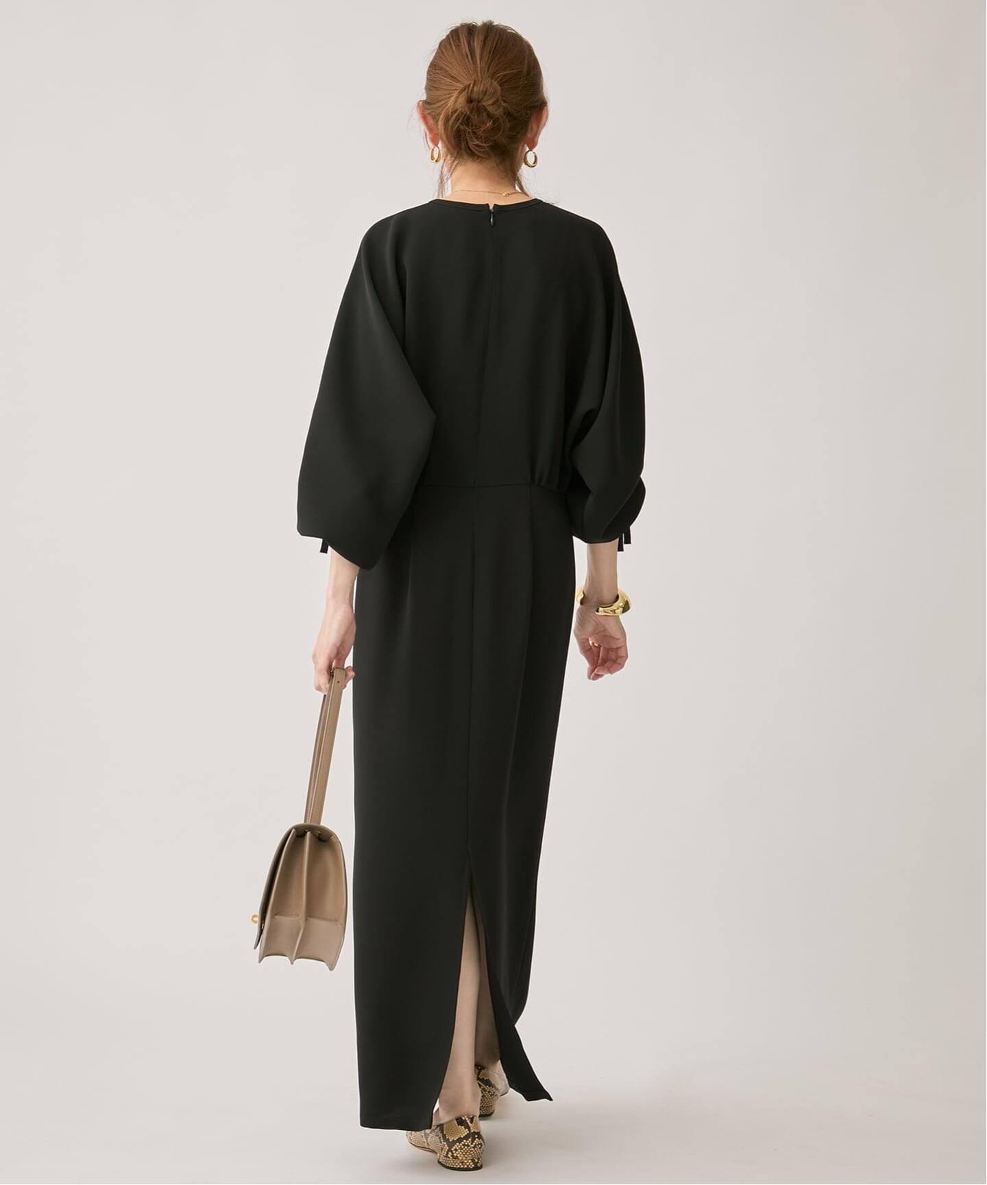 ドルマンスリーブドレープワンピース（ワンピース）｜VERMEIL par iena