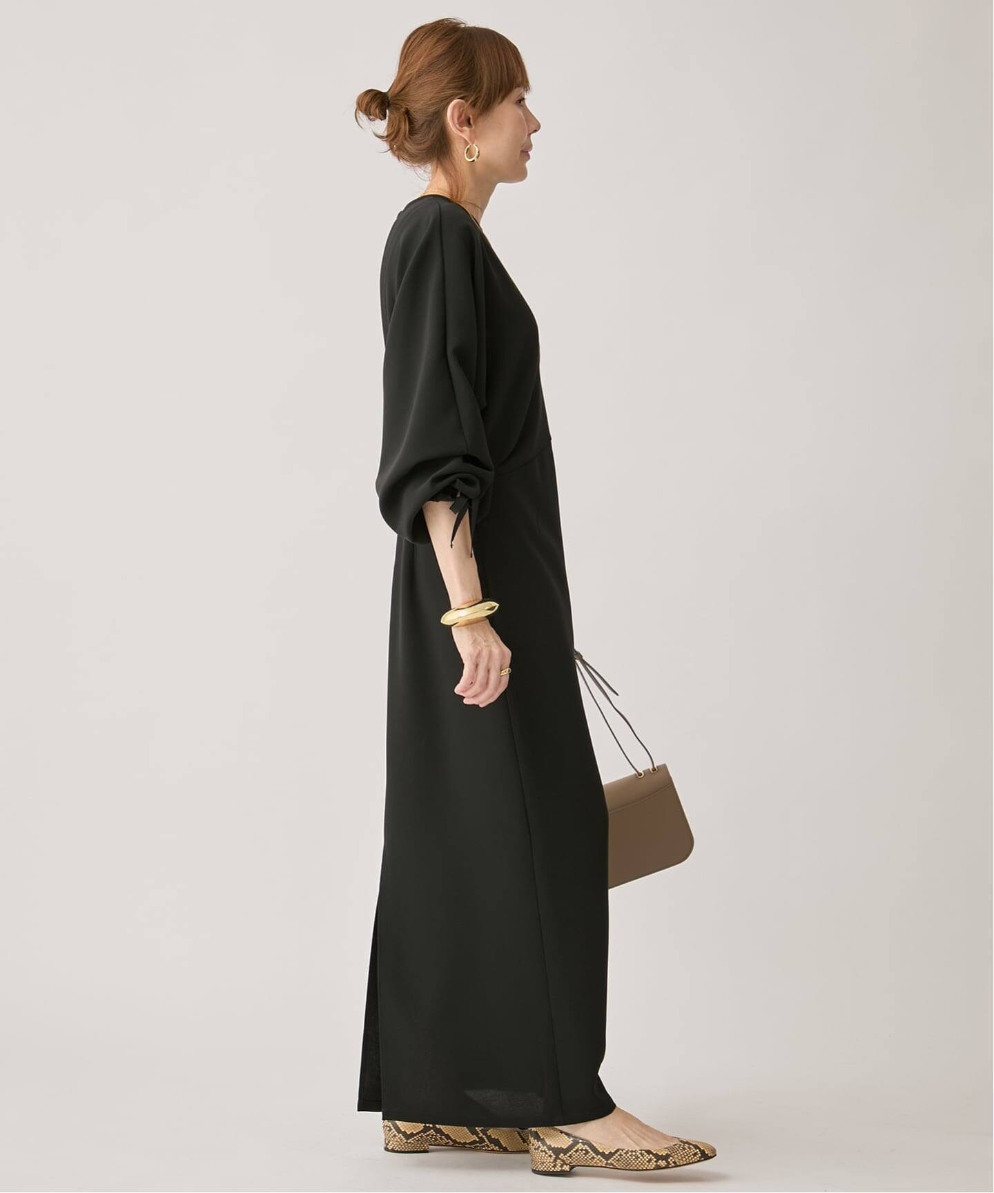 ドルマンスリーブドレープワンピース（ワンピース）｜VERMEIL par iena