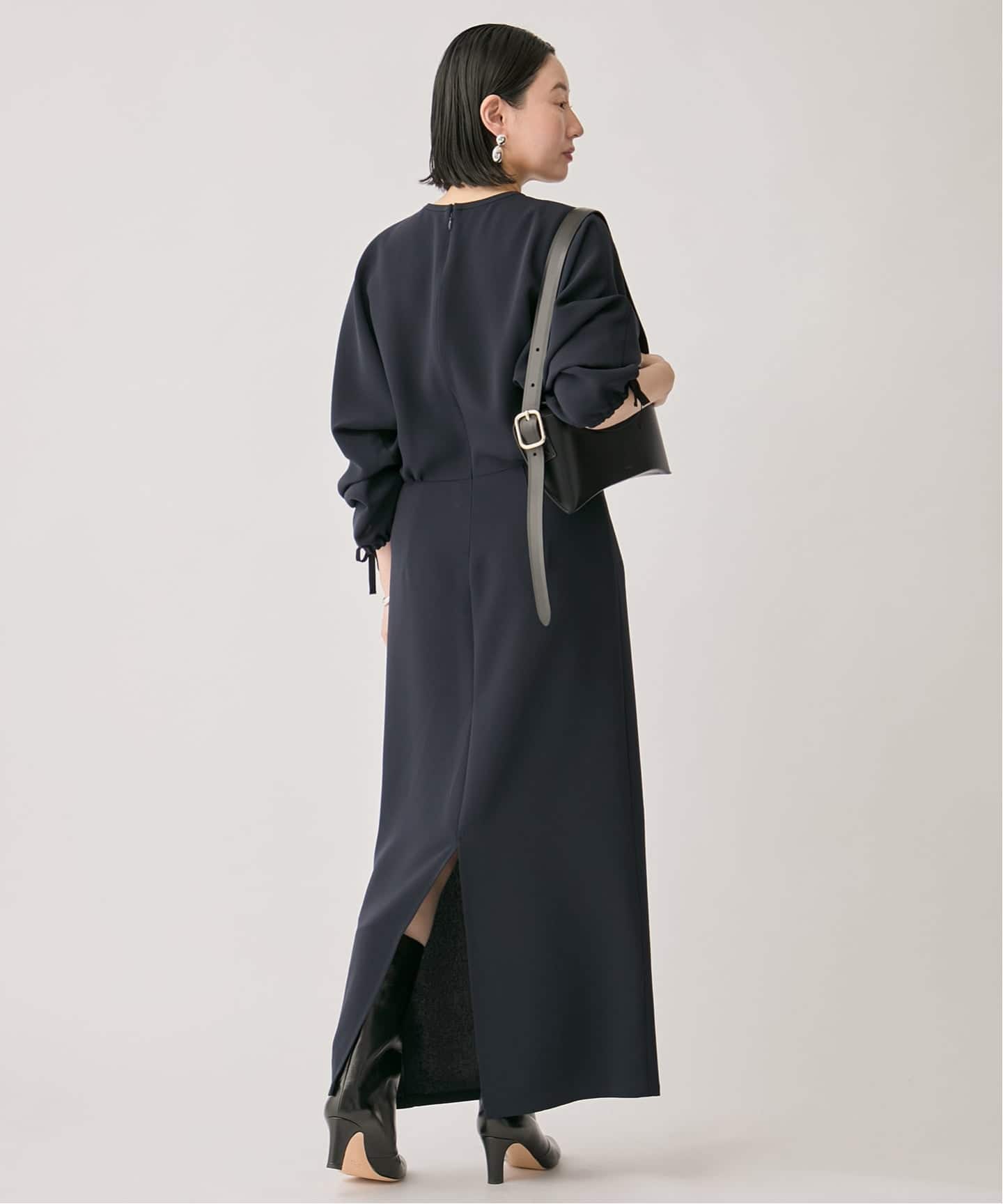 ドルマンスリーブドレープワンピース（ワンピース）｜VERMEIL par iena