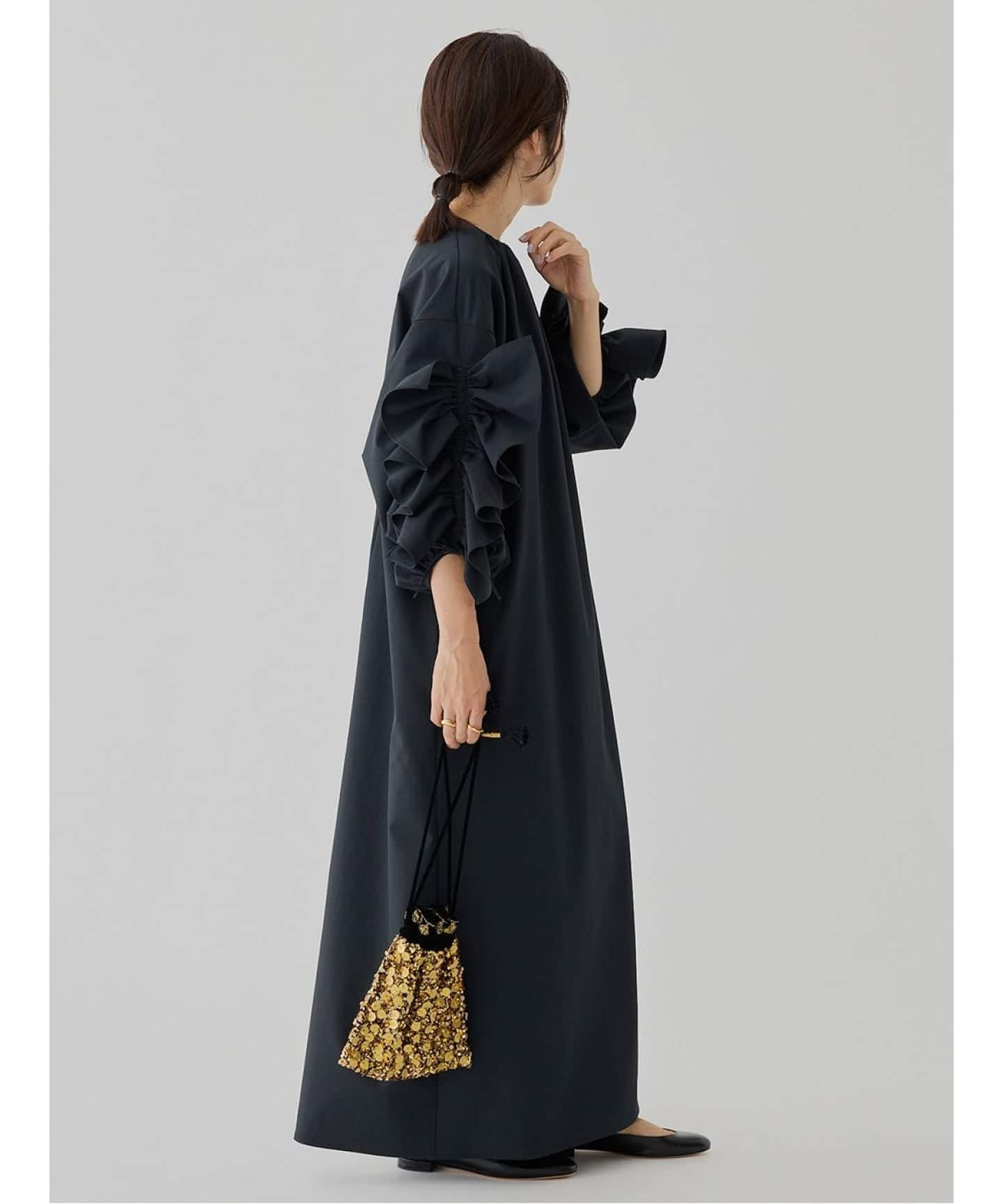 フリルスリーブワンピース（ワンピース）｜VERMEIL par iena