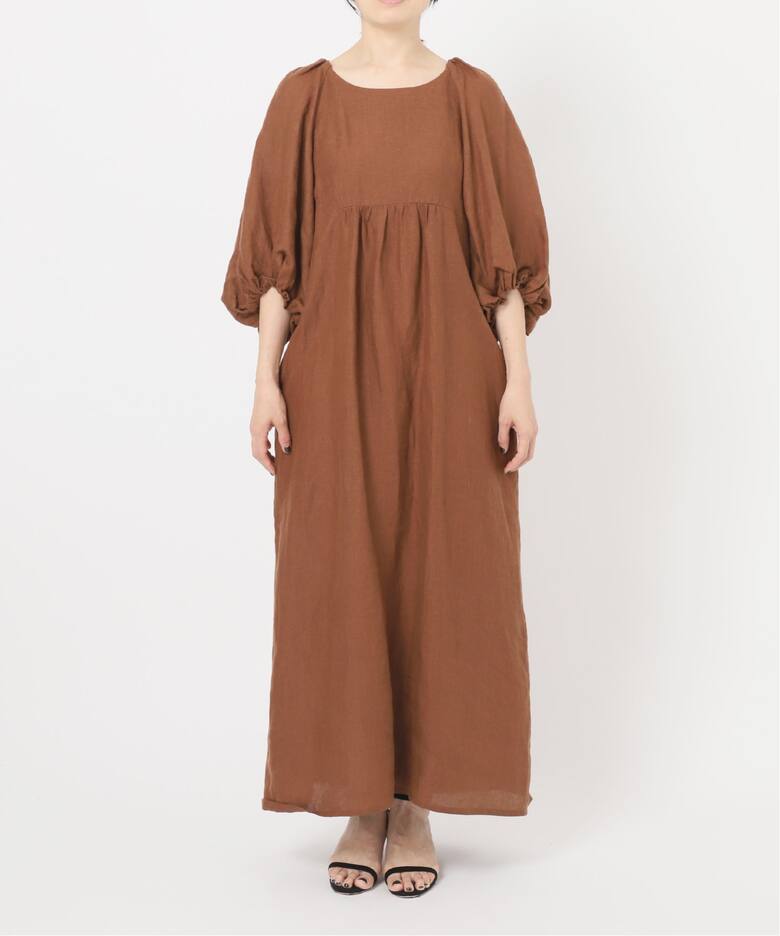 ベルギーリネンワンピース（ワンピース）｜VERMEIL par iena  